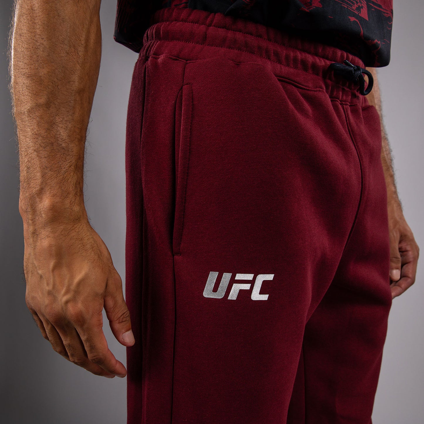 Men's UFC Zenith by Venum Burgundy Authentic Fight Week Pant