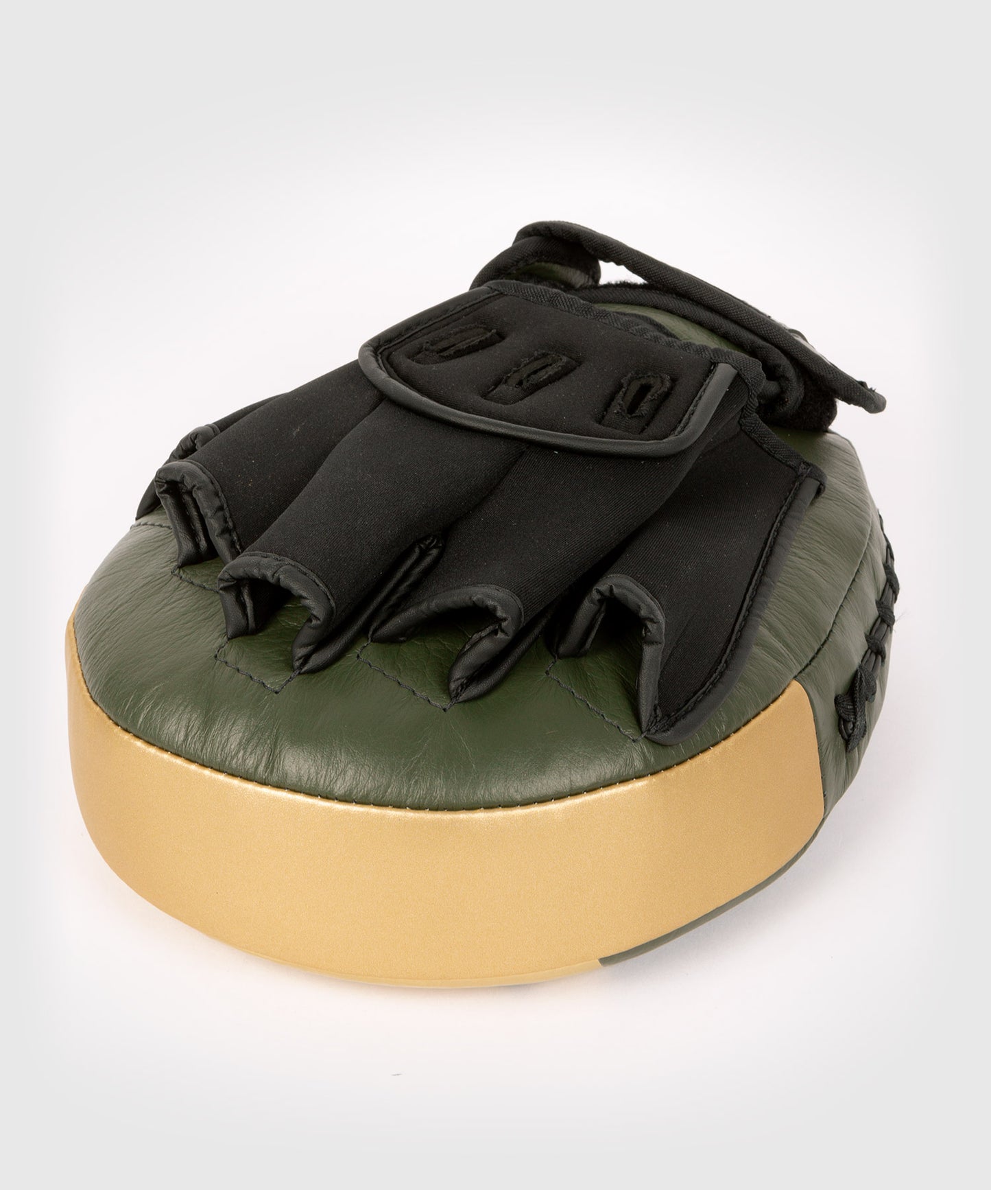 Venum Pro Boxing Big Punch Mitts (Pair) - Khaki/Gold