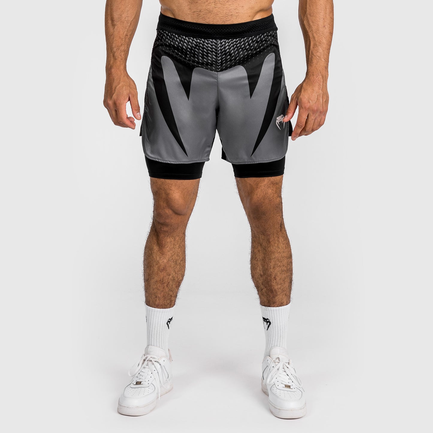 Venum Attack Men's Fight Shorts - Black