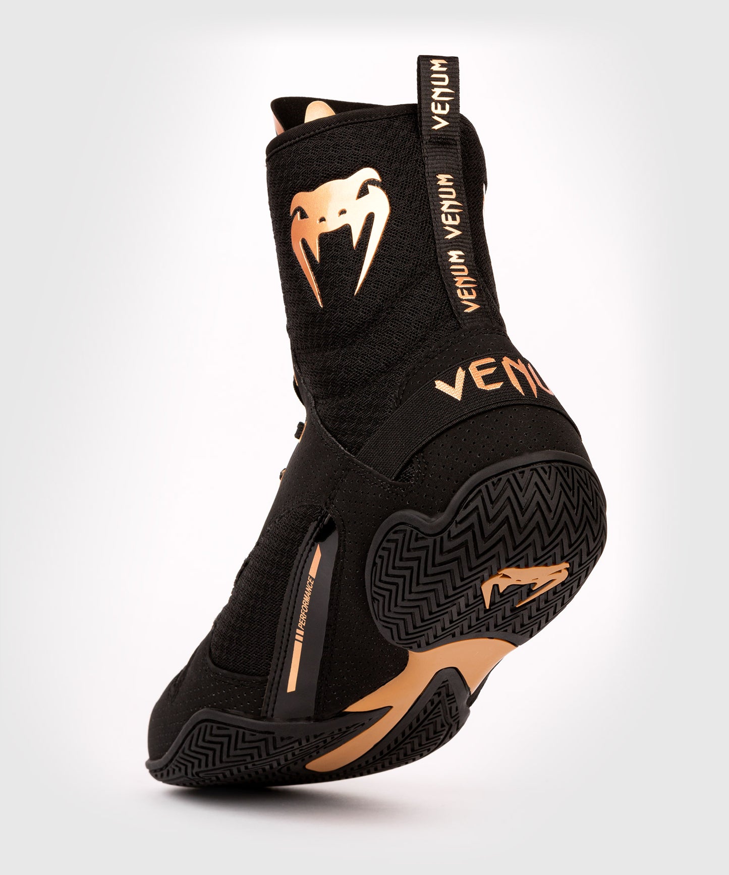 Venum Elite Boxing Shoes – Black/Bronze