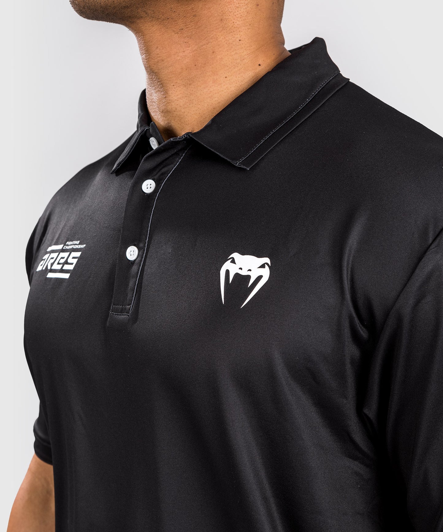 Venum x Ares Dry Tech Polo Shirt - Black