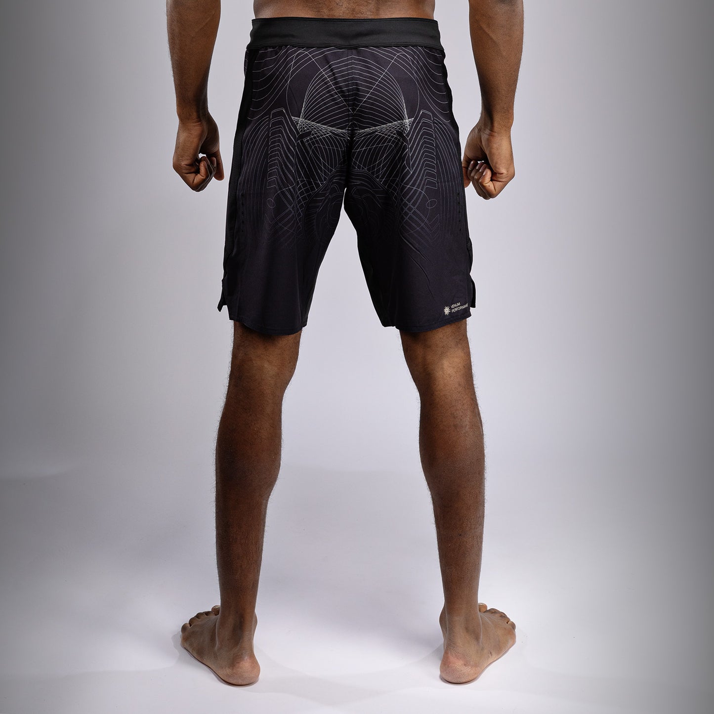 Venum G-Fit Air Men's Fight Shorts - Deep Black/Desert Sand