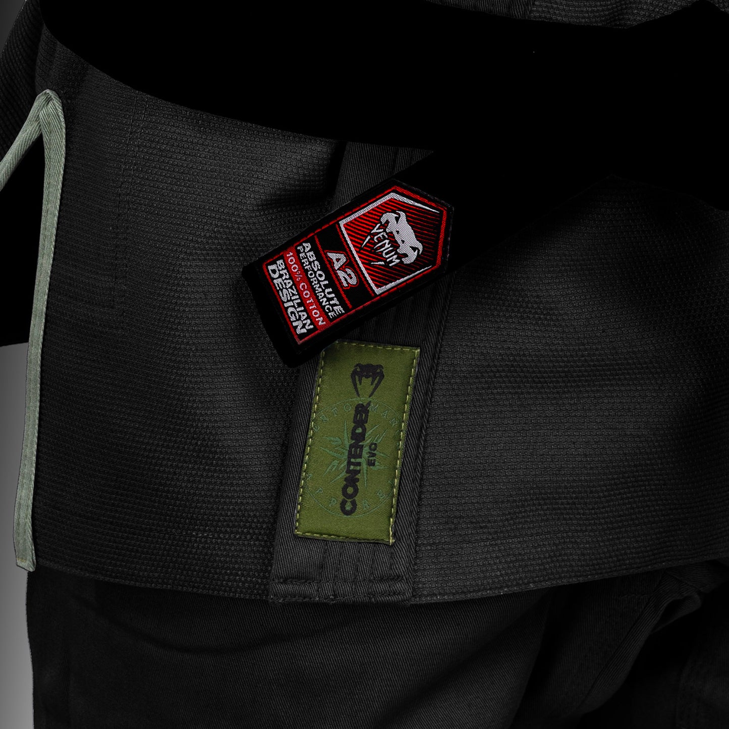 Venum Contender Evo 2.0 Brazilian Jiu Jitsu Gi - Black