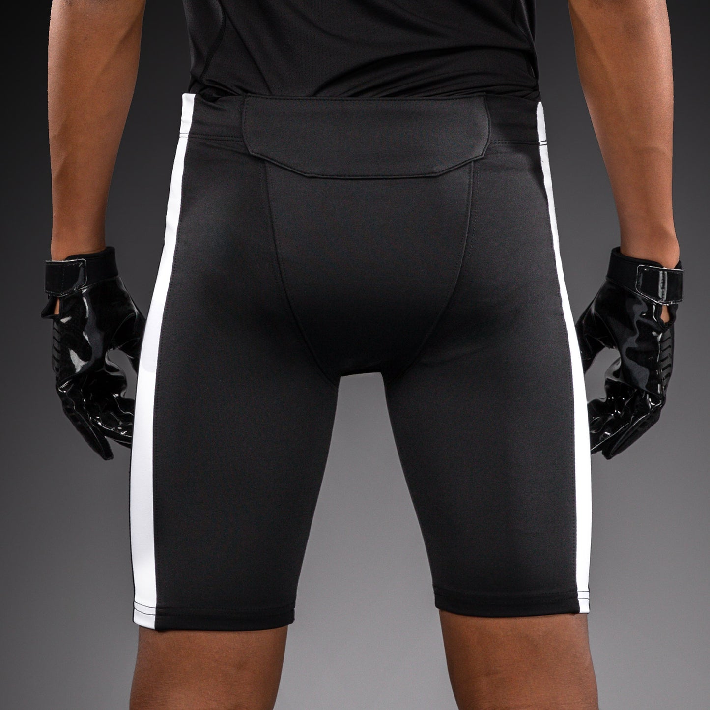 Venum Elite Kids Football Compression Shorts - Black