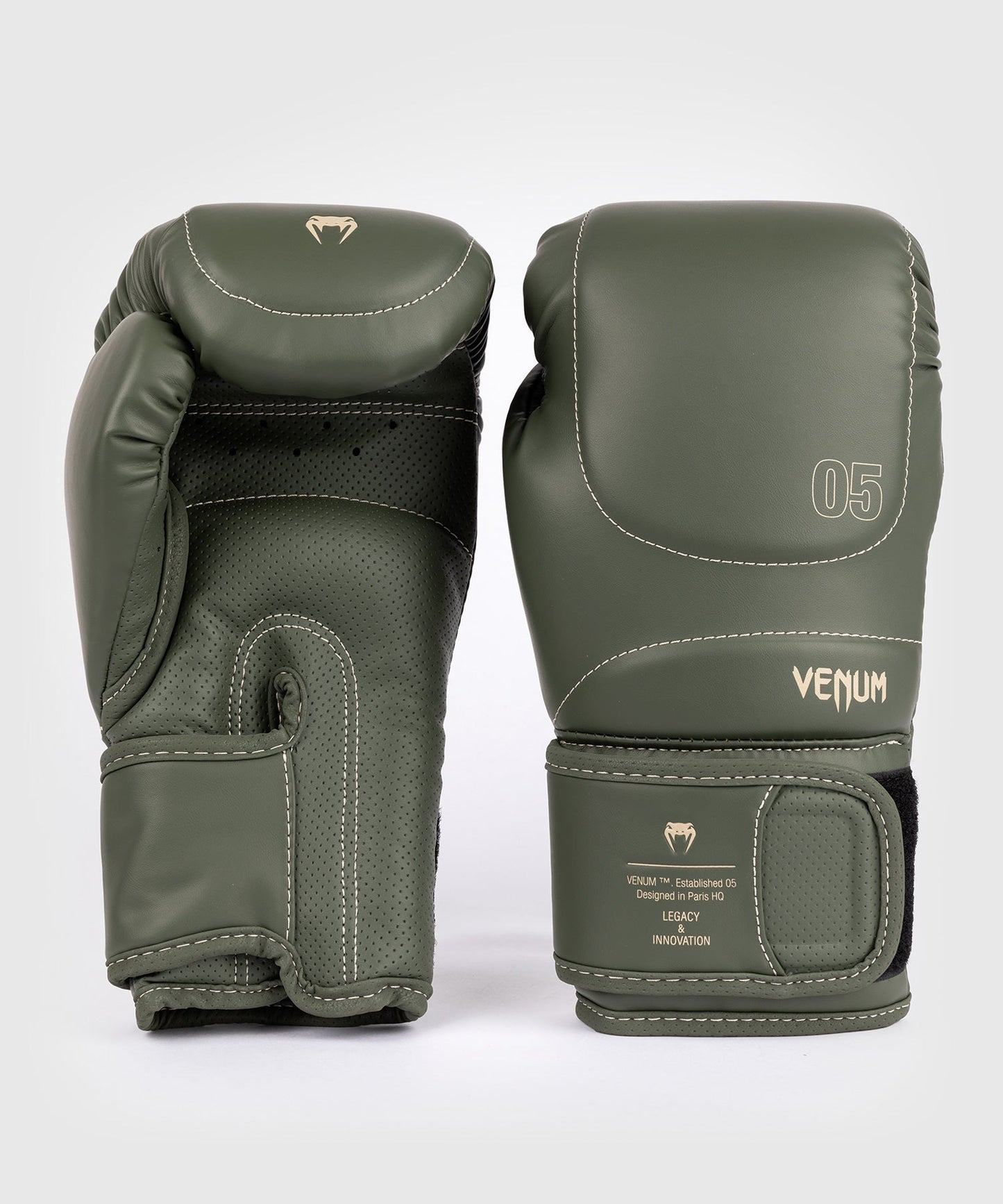 Venum Impact Evo Boxing Gloves - Military Green