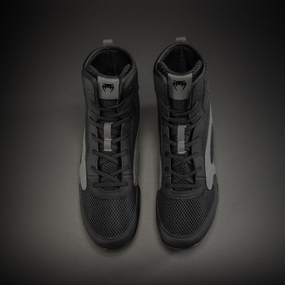 Venum Contender Boxing Shoes - Black/Grey