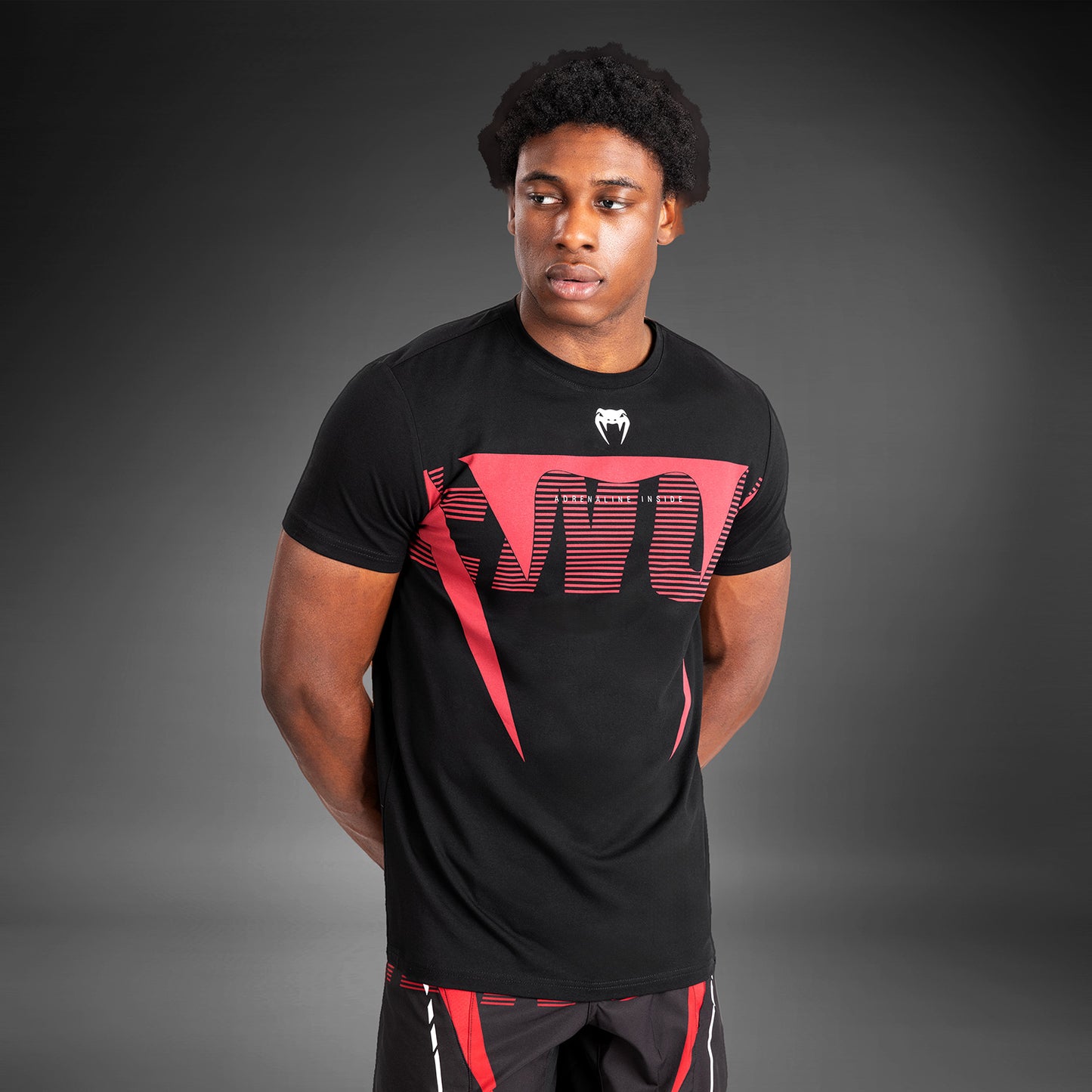 Venum Adrenaline Men's Short Sleeve T-Shirt - Red