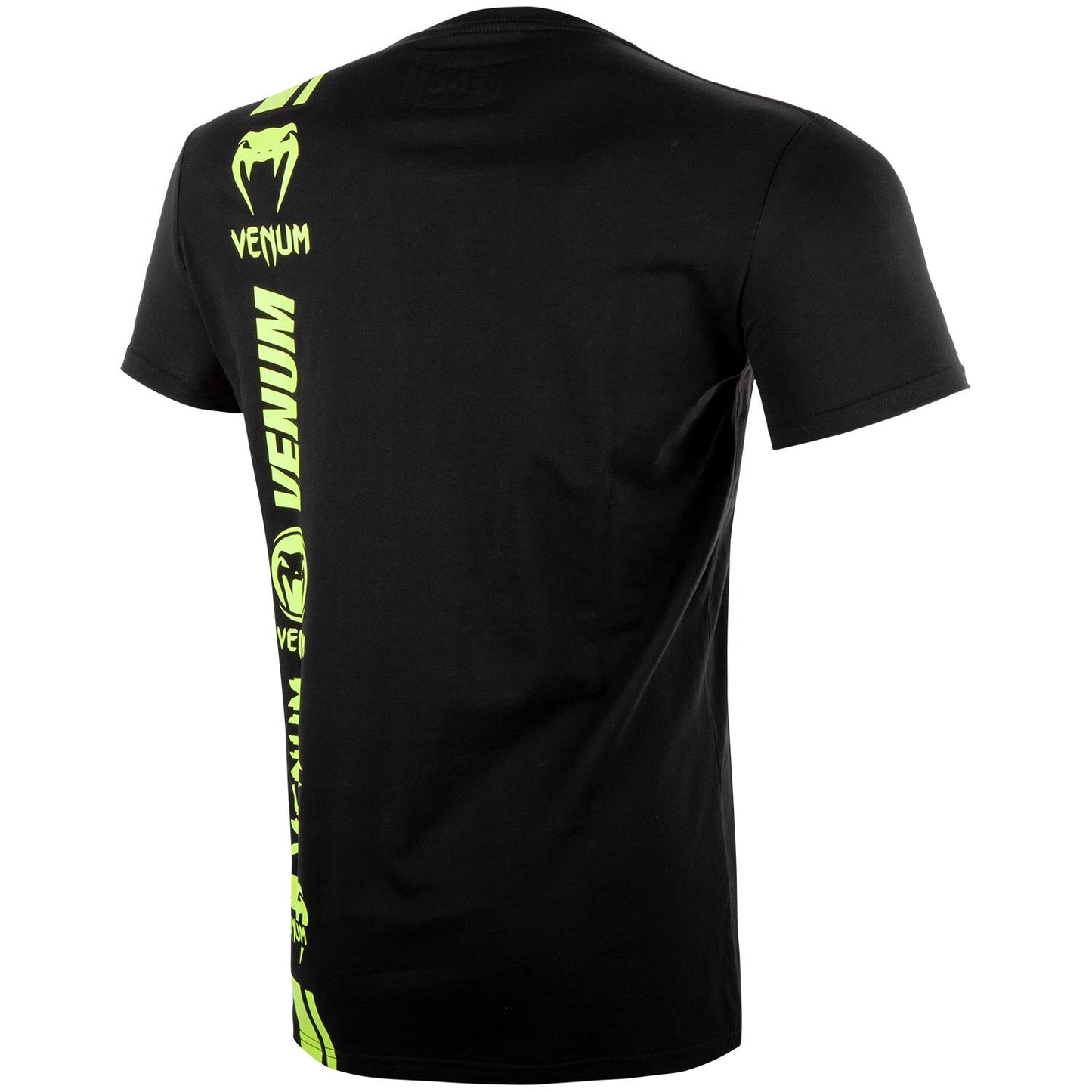 Venum Logos T-shirt - Black/Neo Yellow
