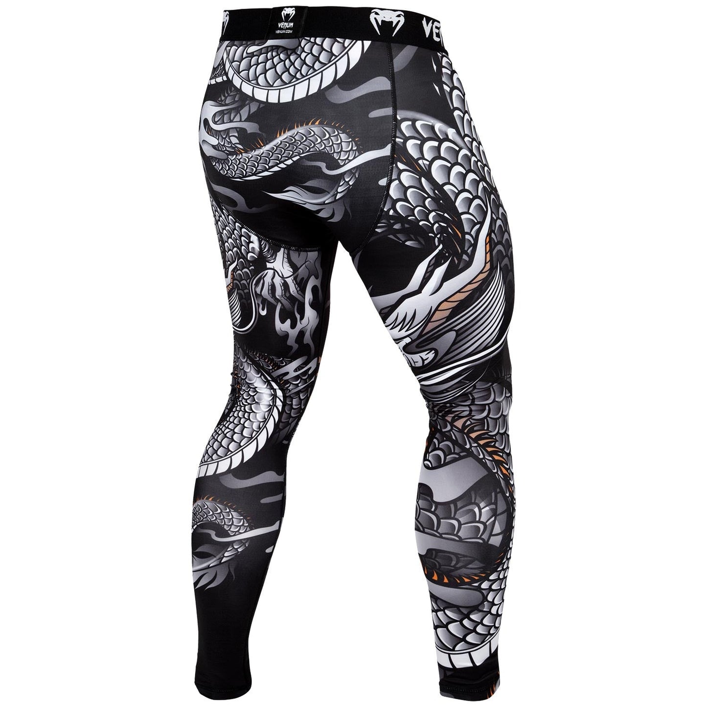 Venum Dragon's Flight Compression Tights - Black/White