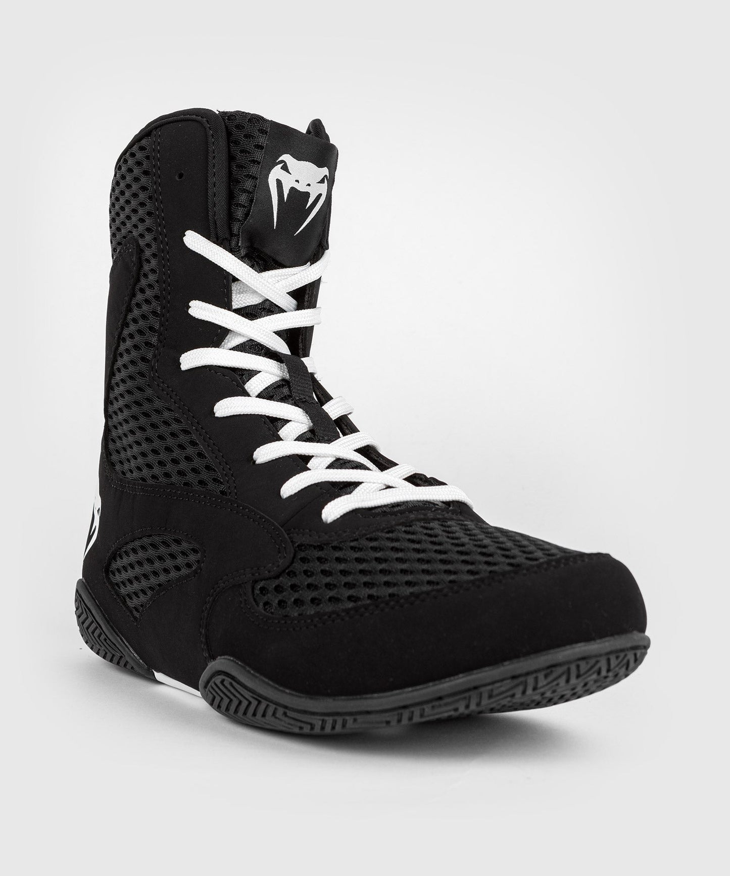Venum Contender Boxing Shoes - Black/White