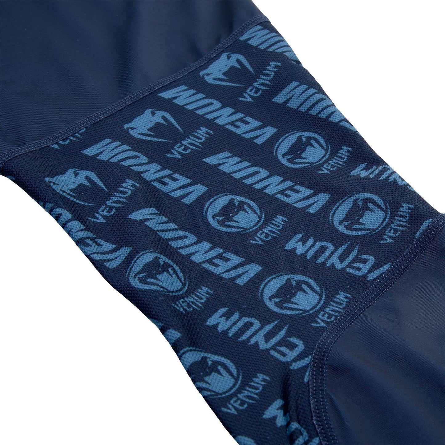 Venum Logos Tights - Navy Blue/White