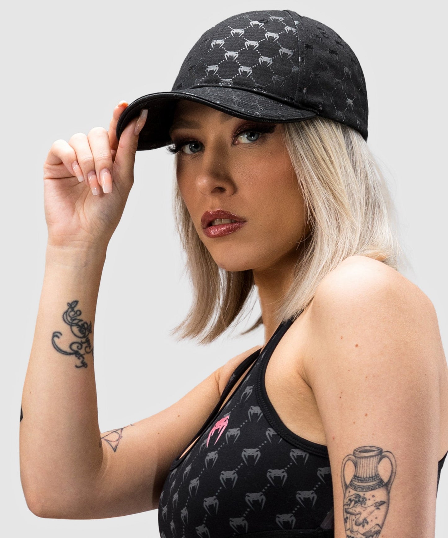 Venum Monogram Cap  - Black/Black