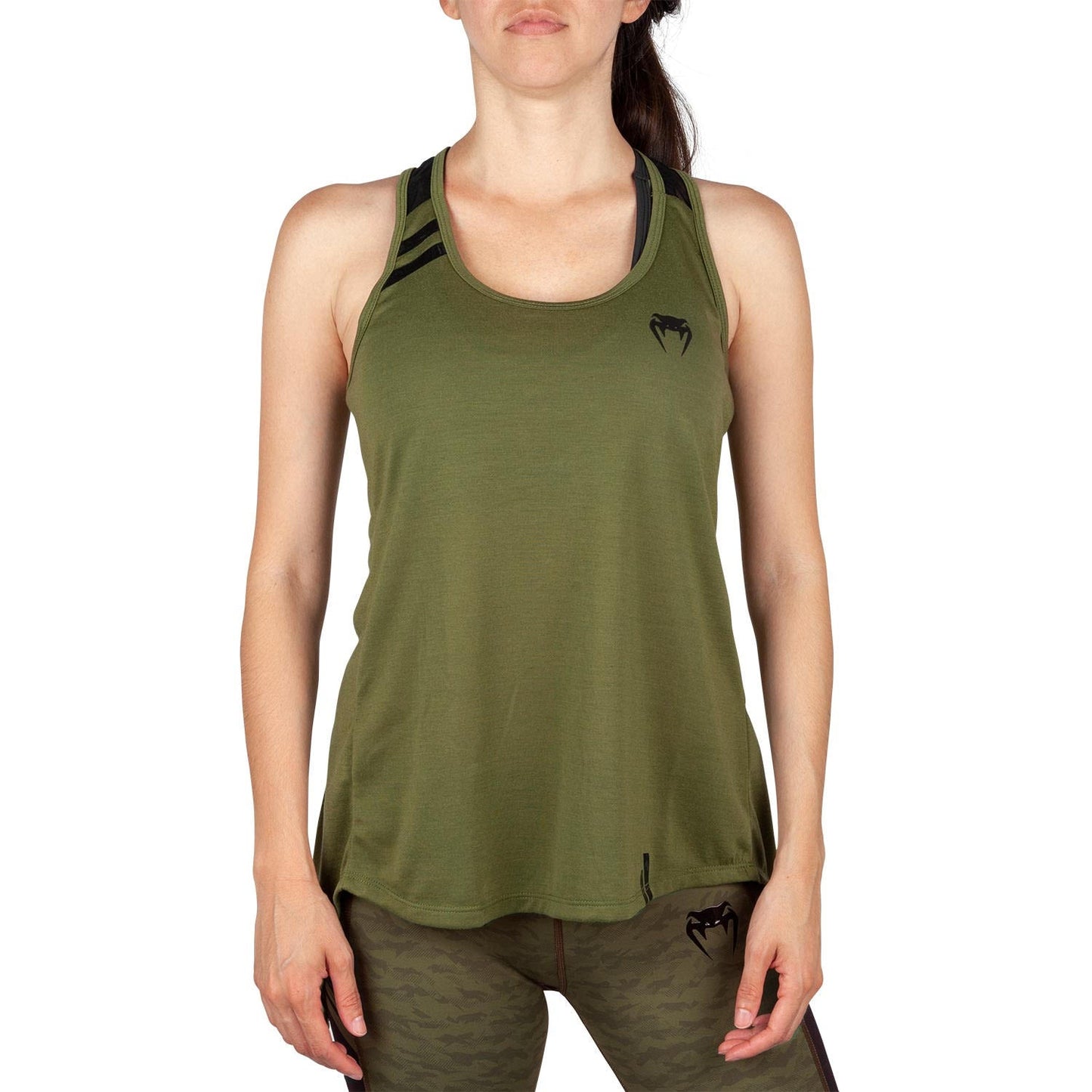 Venum Power 2.0 Tank Top - For Women - Khaki/Black