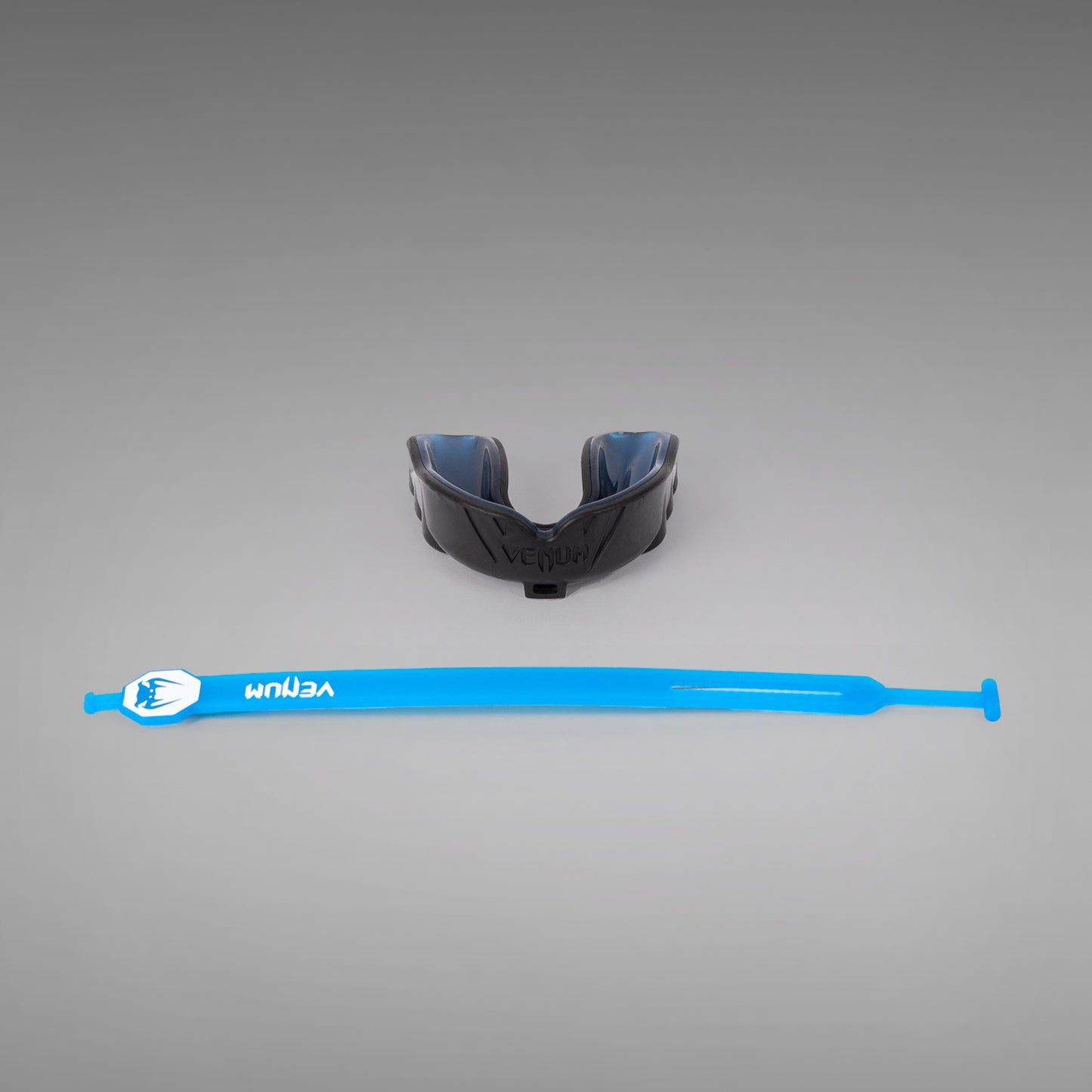 Venum Challenger Mouthguard Strap/Straples - Black/Blue