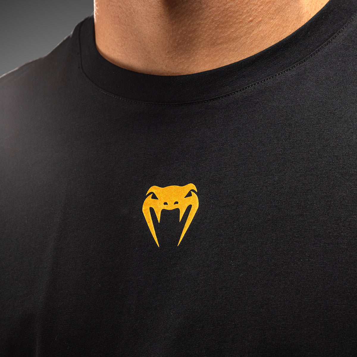 Venum Essential Cotton T-shirt - Black/Gold