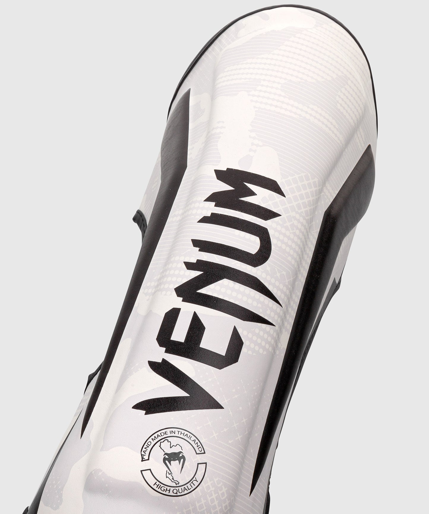 Venum Elite Shin Guards - White Camo