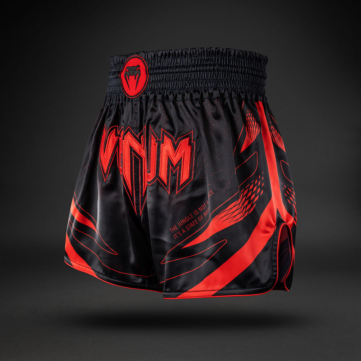 Venum Amazonia Reborn Muay Thai Shorts - Black/Red