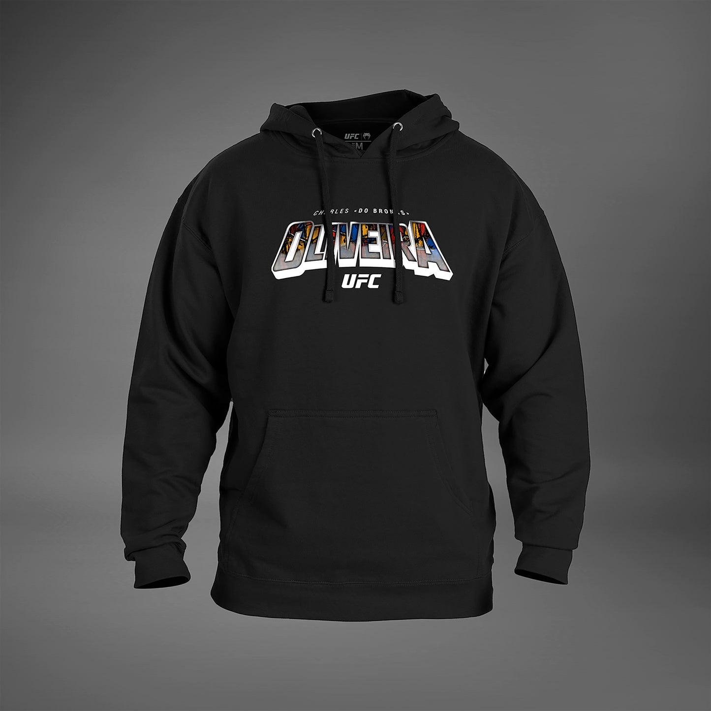 Men's UFC Unrivaled by Venum Black Charles Oliveira Hoodie