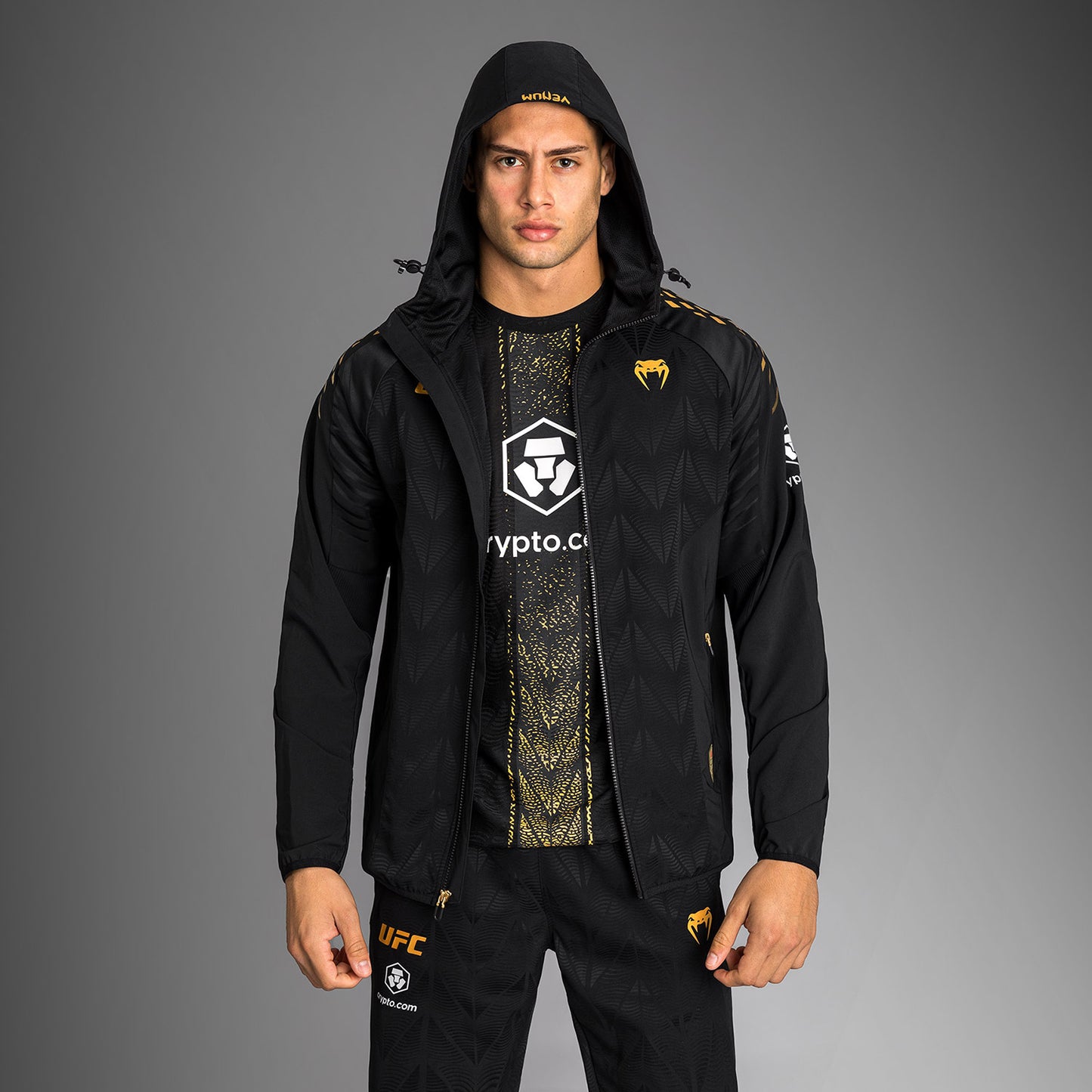 Men’s UFC Zenith by Venum Champion Authentic Fight Night Walkout Hoodie