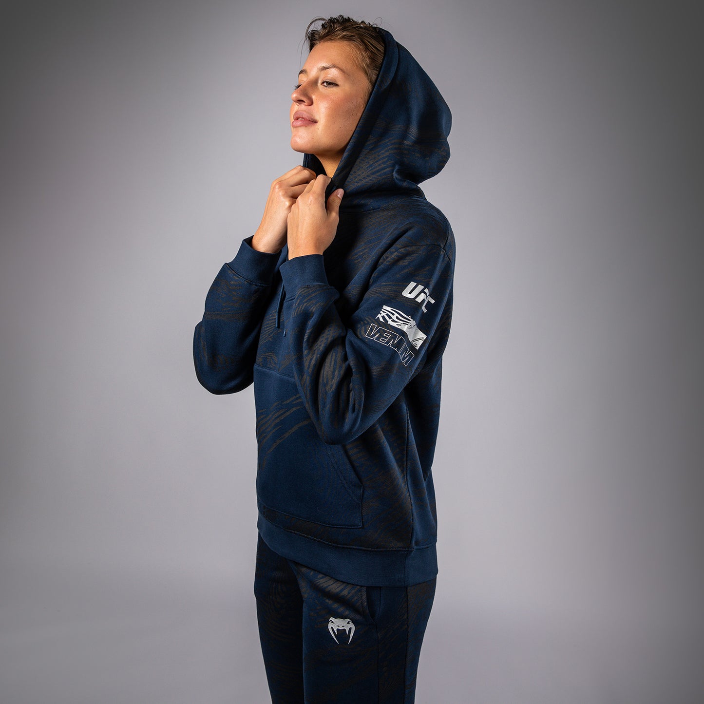 UFC Fusion by Venum Fight Week Women’s Pullover Hoodie - Oceanic Blue