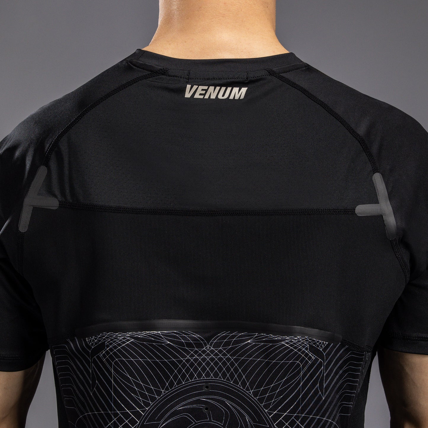 Venum G-Fit Air Men's Dry-Tech T-Shirt - Deep Black/Desert Sand
