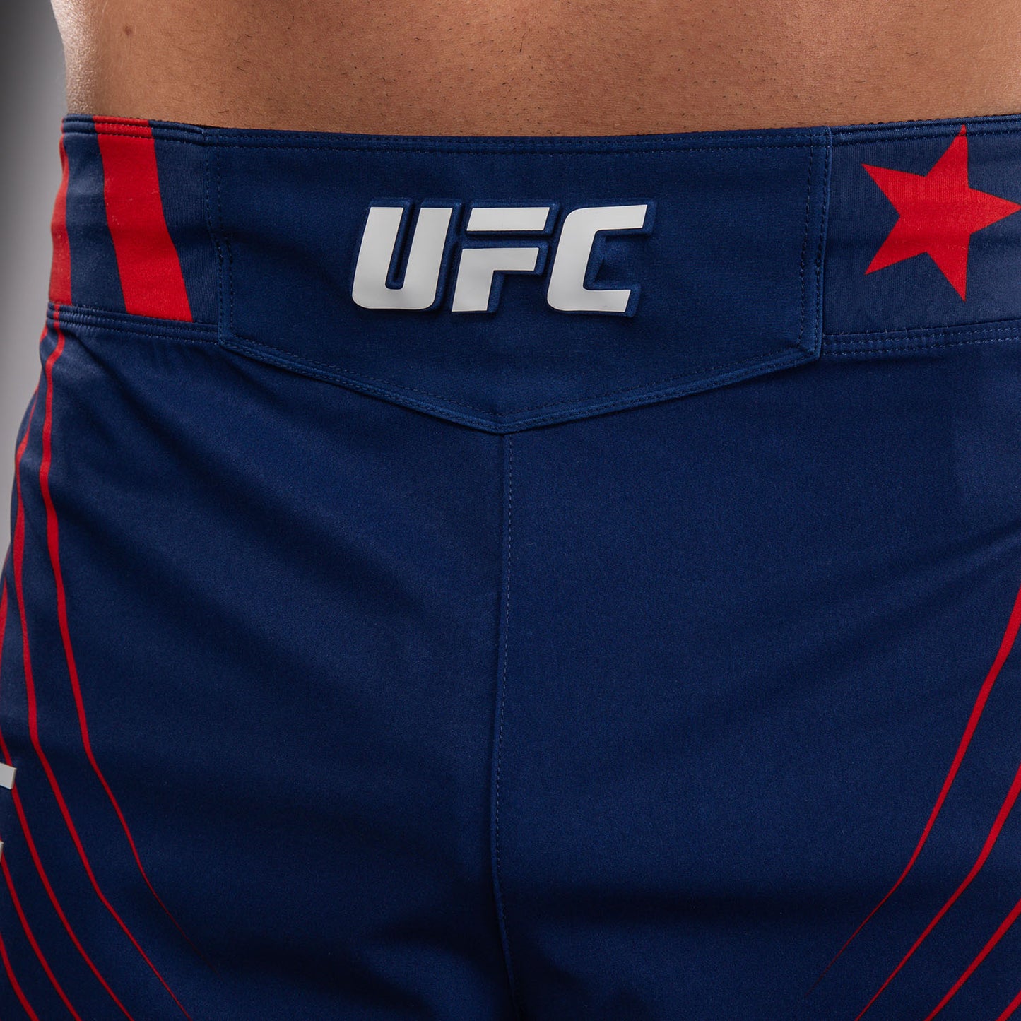 Men's Official UFC Freedom 250 by Venum Blue Personalized Authentic Fight Night Short Fit Fight Short