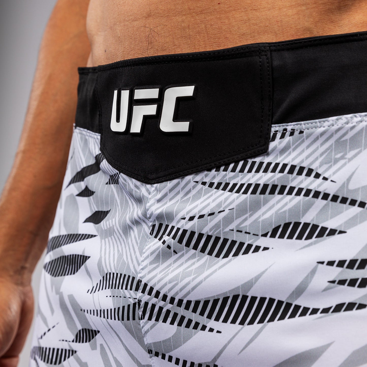UFC Fusion by Venum Authentic Fight Night Men’s Fight Short - Short Fit - White
