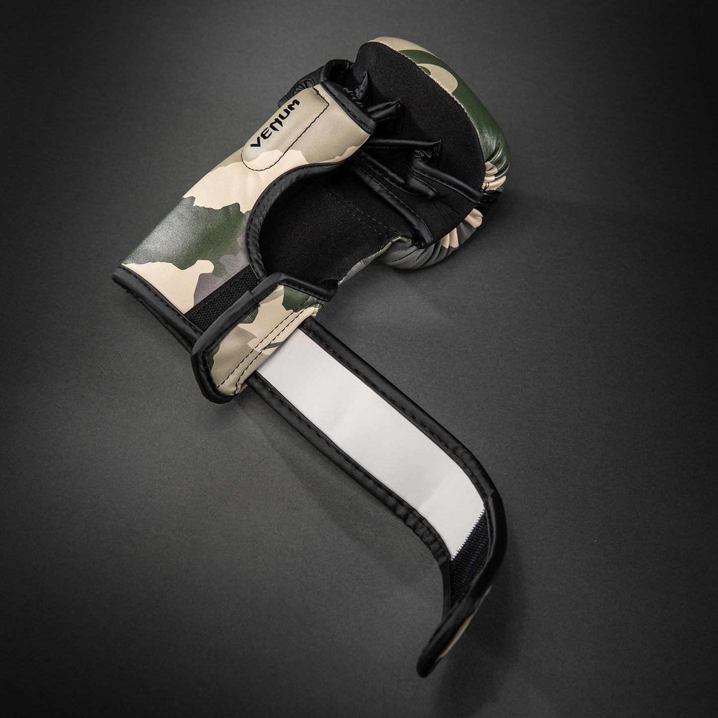 Venum Elite Camo Sparring Gloves - Khaki/ Off-white