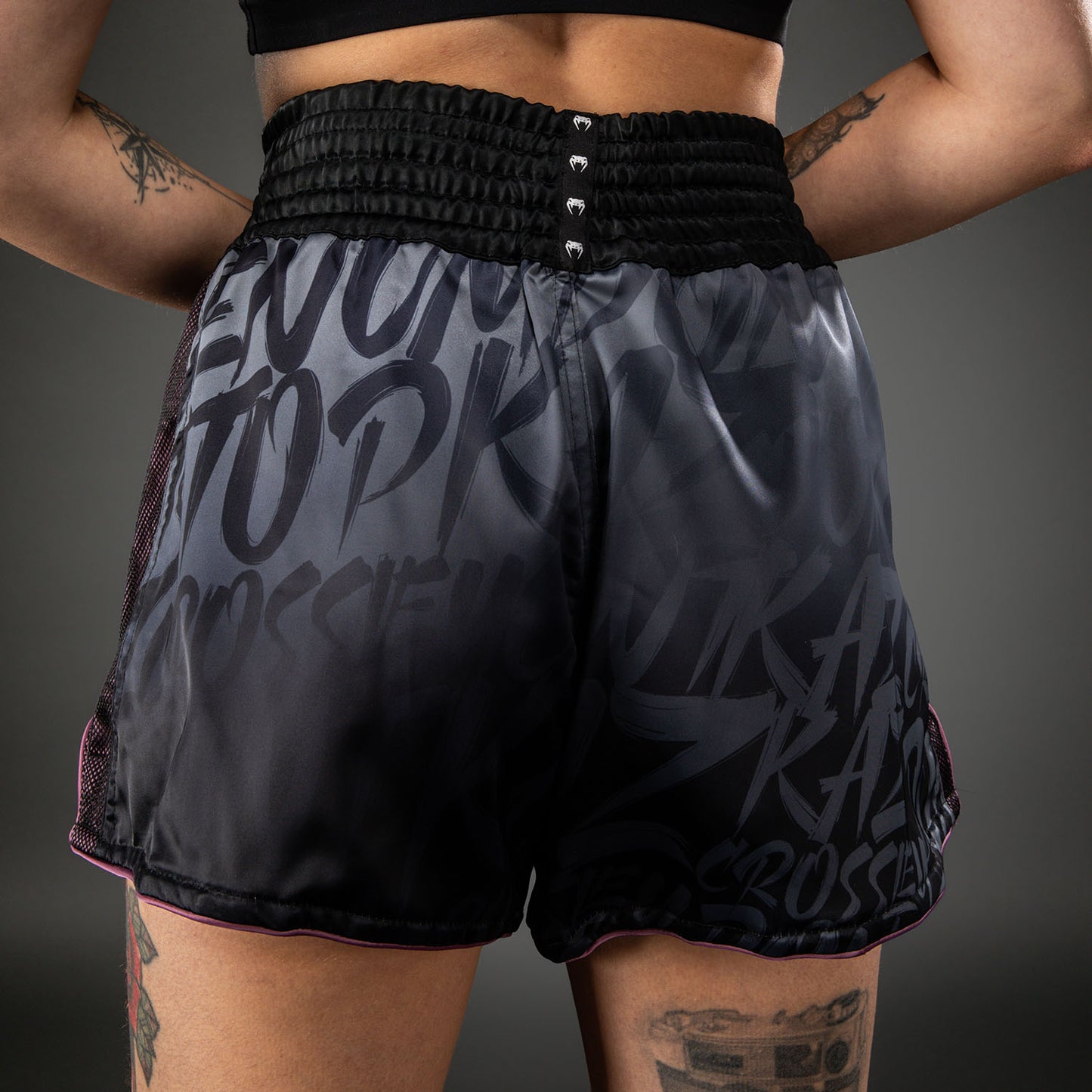 Kaz x Venum Muay Thai Shorts - Black