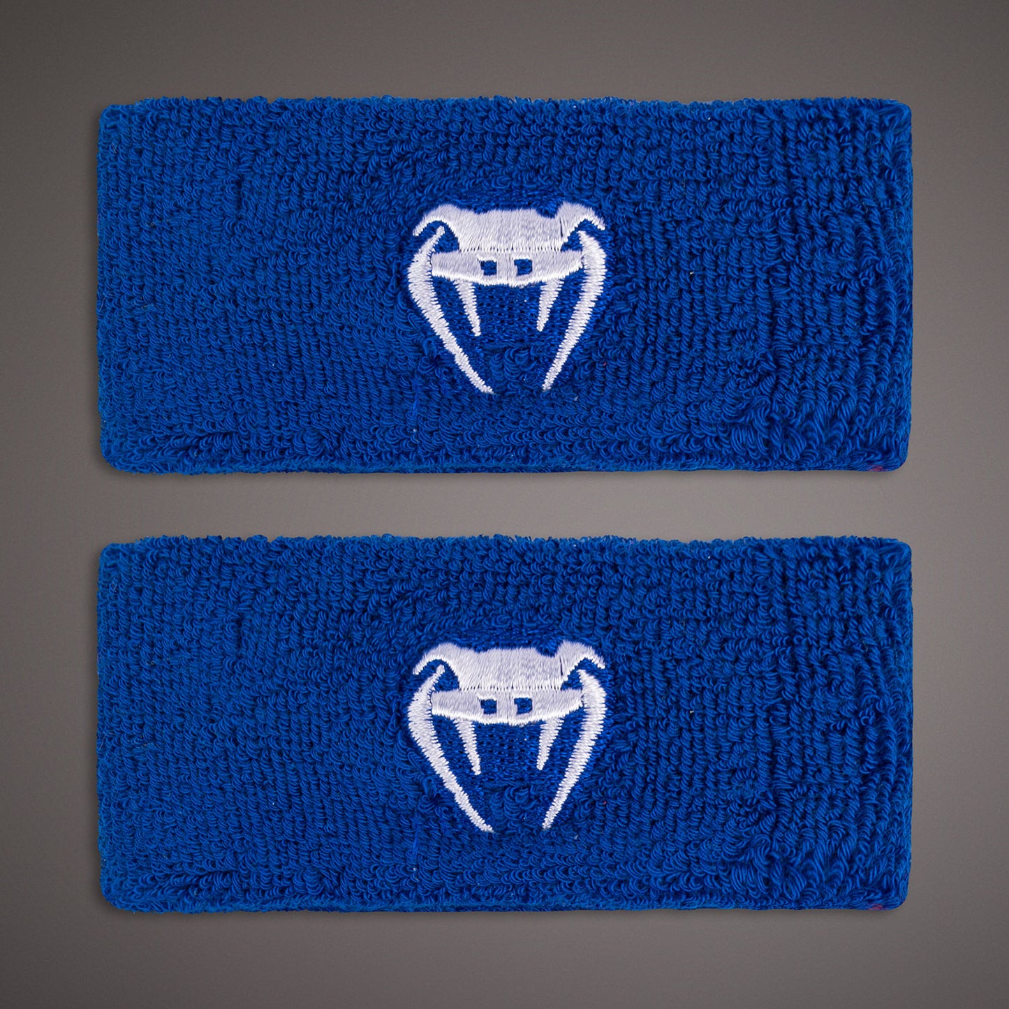 Venum Lineup Wide Bicep Bands - Royal Blue/White