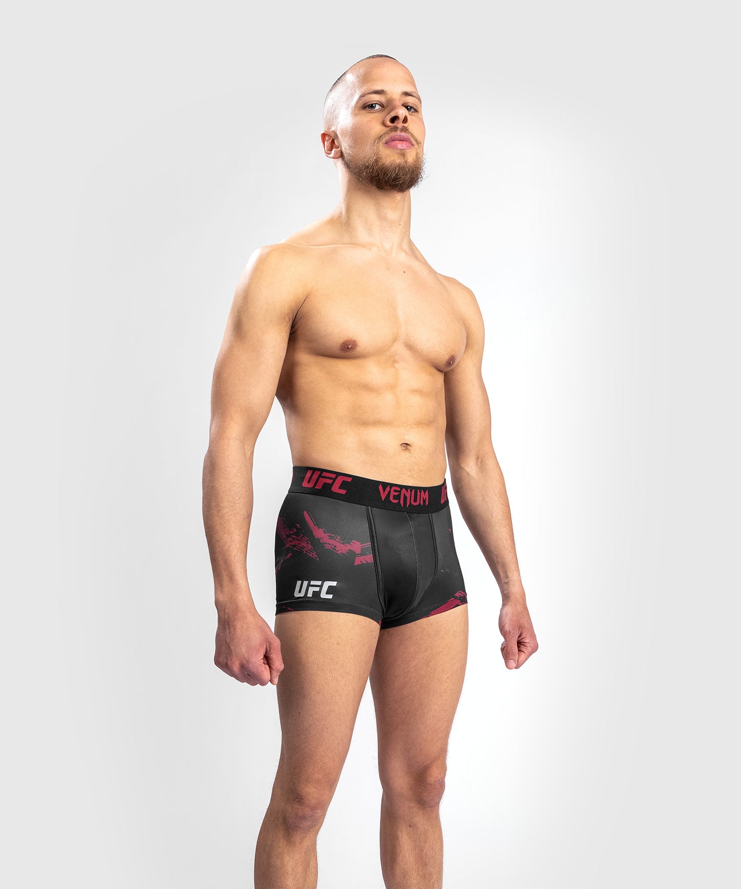 UFC Venum Authentic Fight Week Men’s 2.0 Boxer Briefs - Black/Red