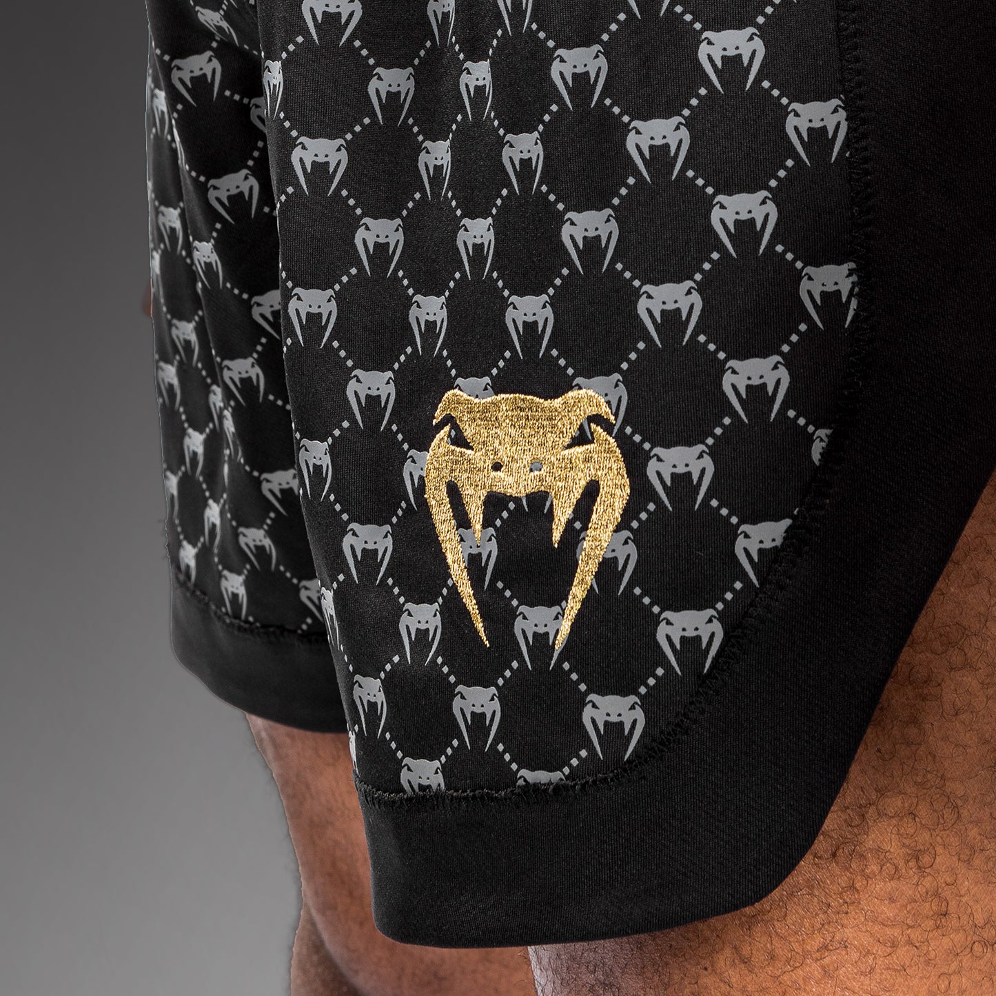 Venum Monogram Boxing Short - Black