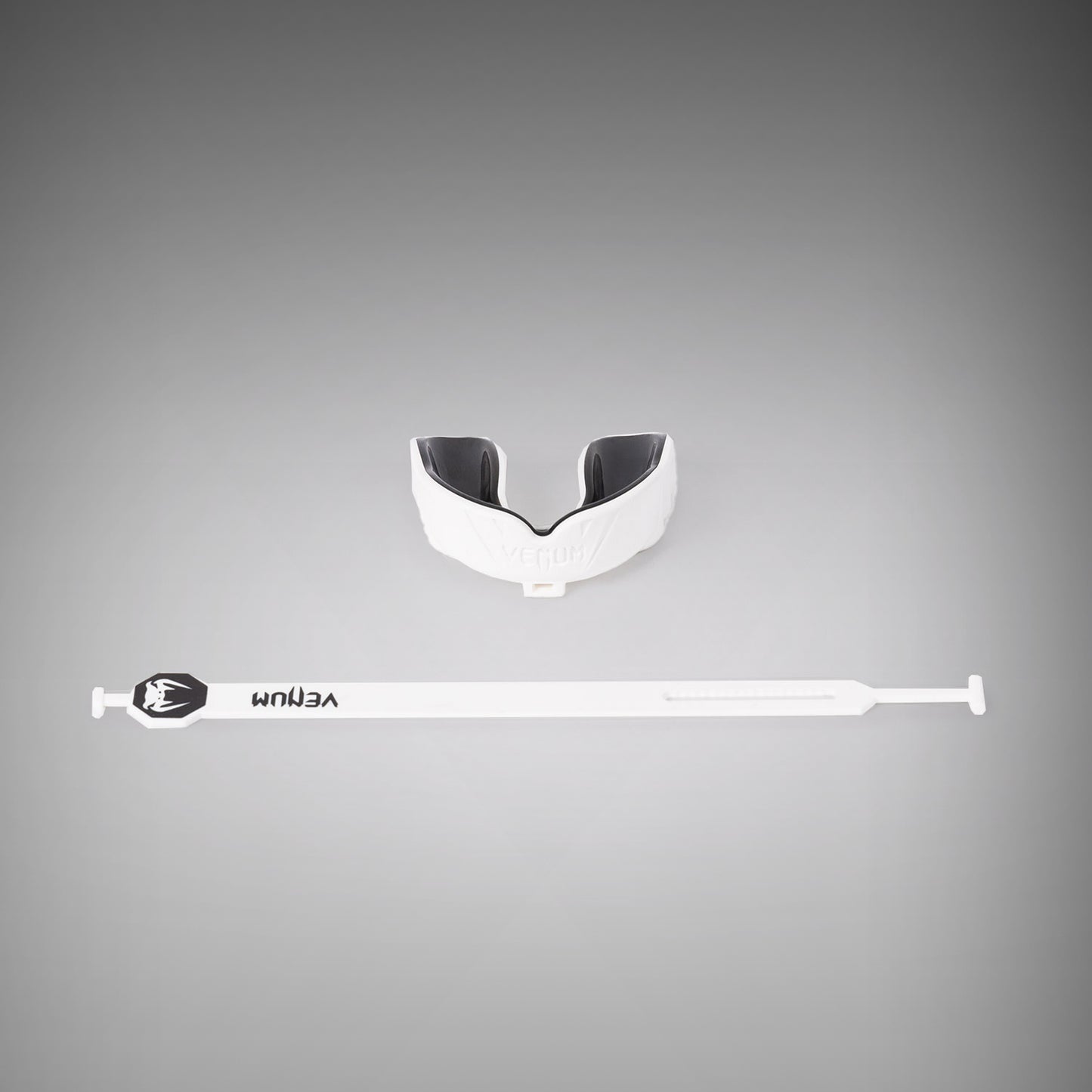 Venum Challenger Mouthguard Strap/Straples - White/Black
