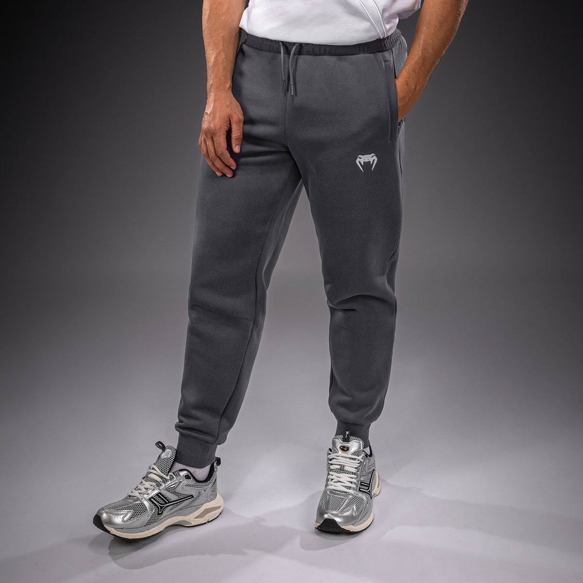 Venum Attack Fleece & Weave Joggers - Grey