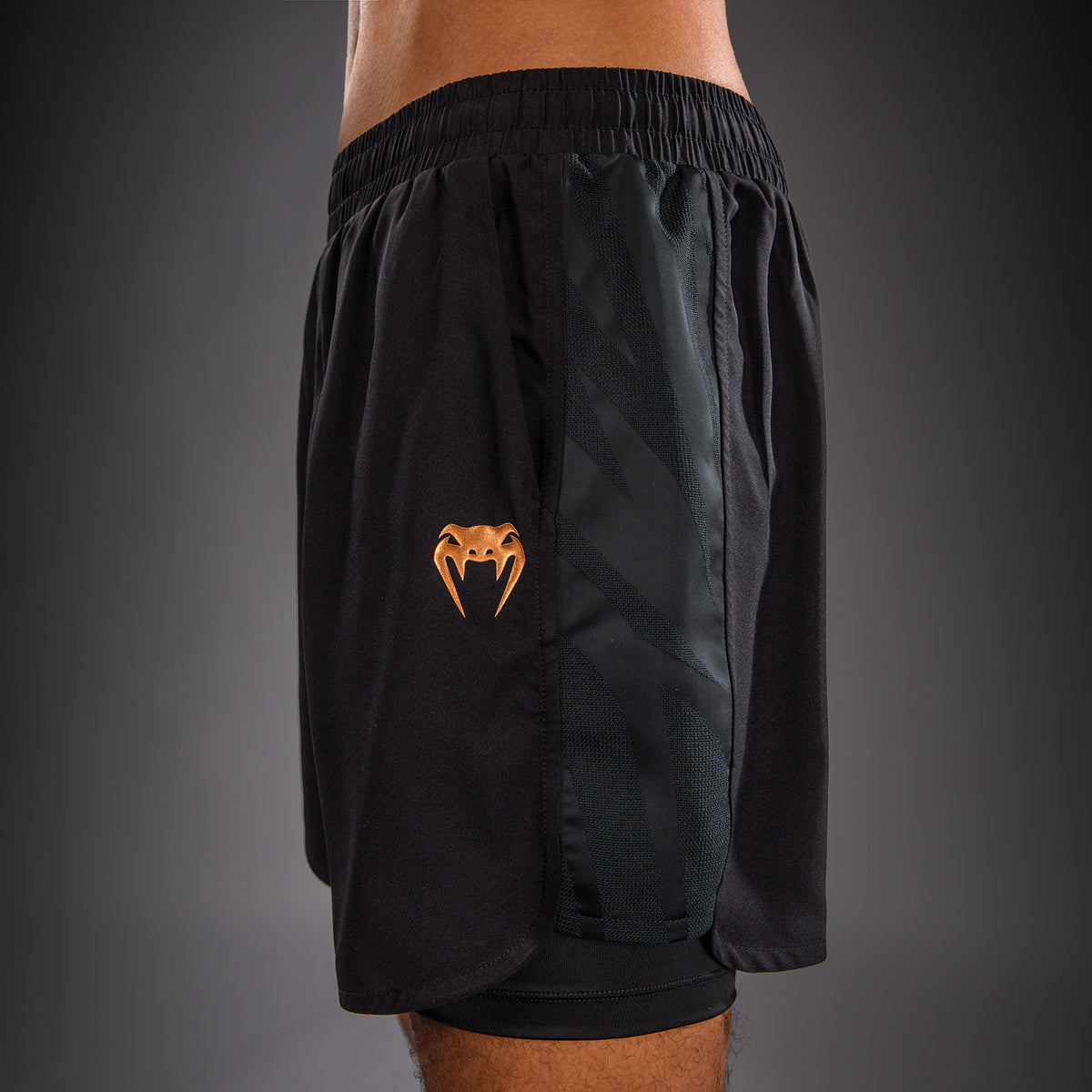 Venum G-Fit Revolution Training Shorts - Black/Copper