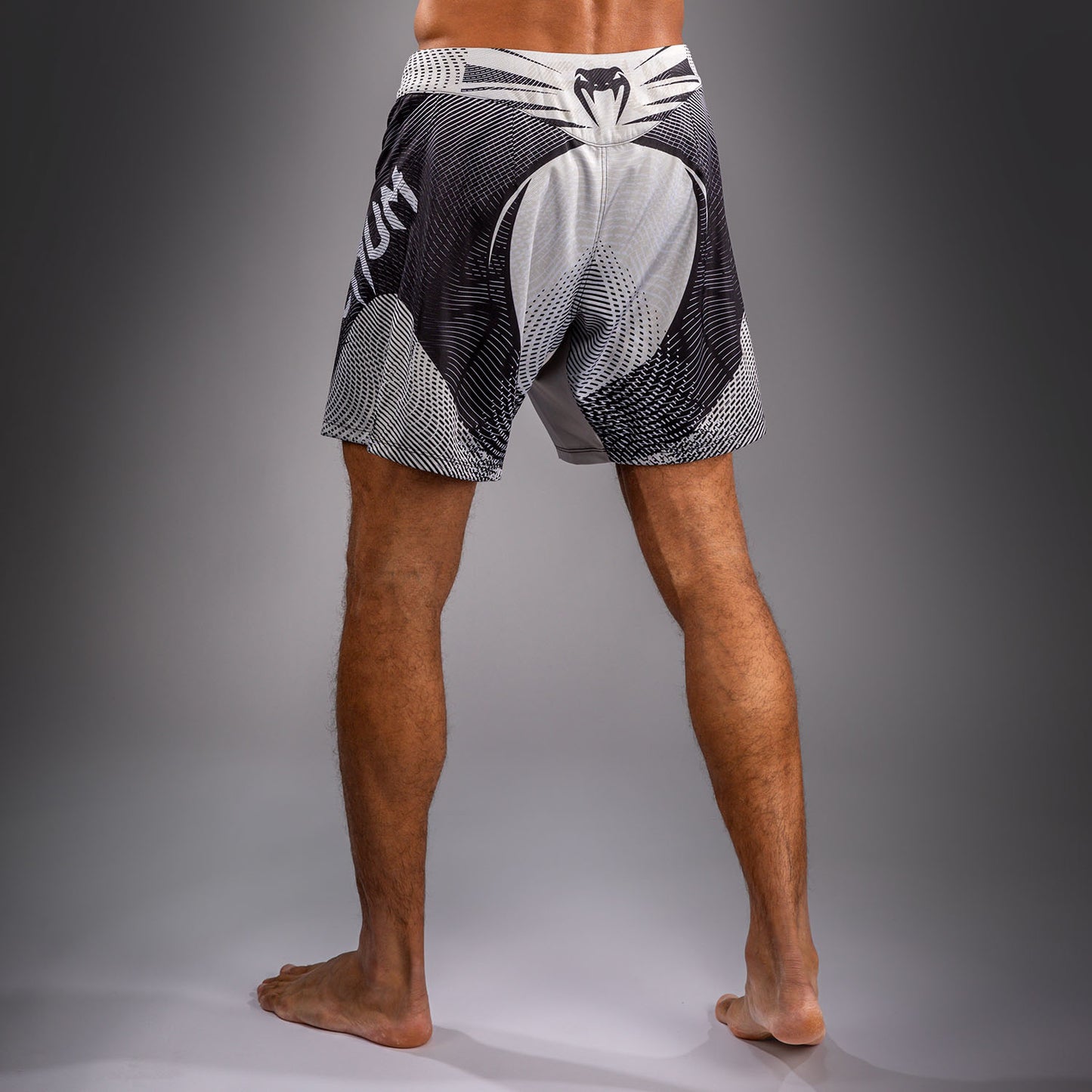 Venum Galactic 3.0 Fight Shorts - Off-White/Black
