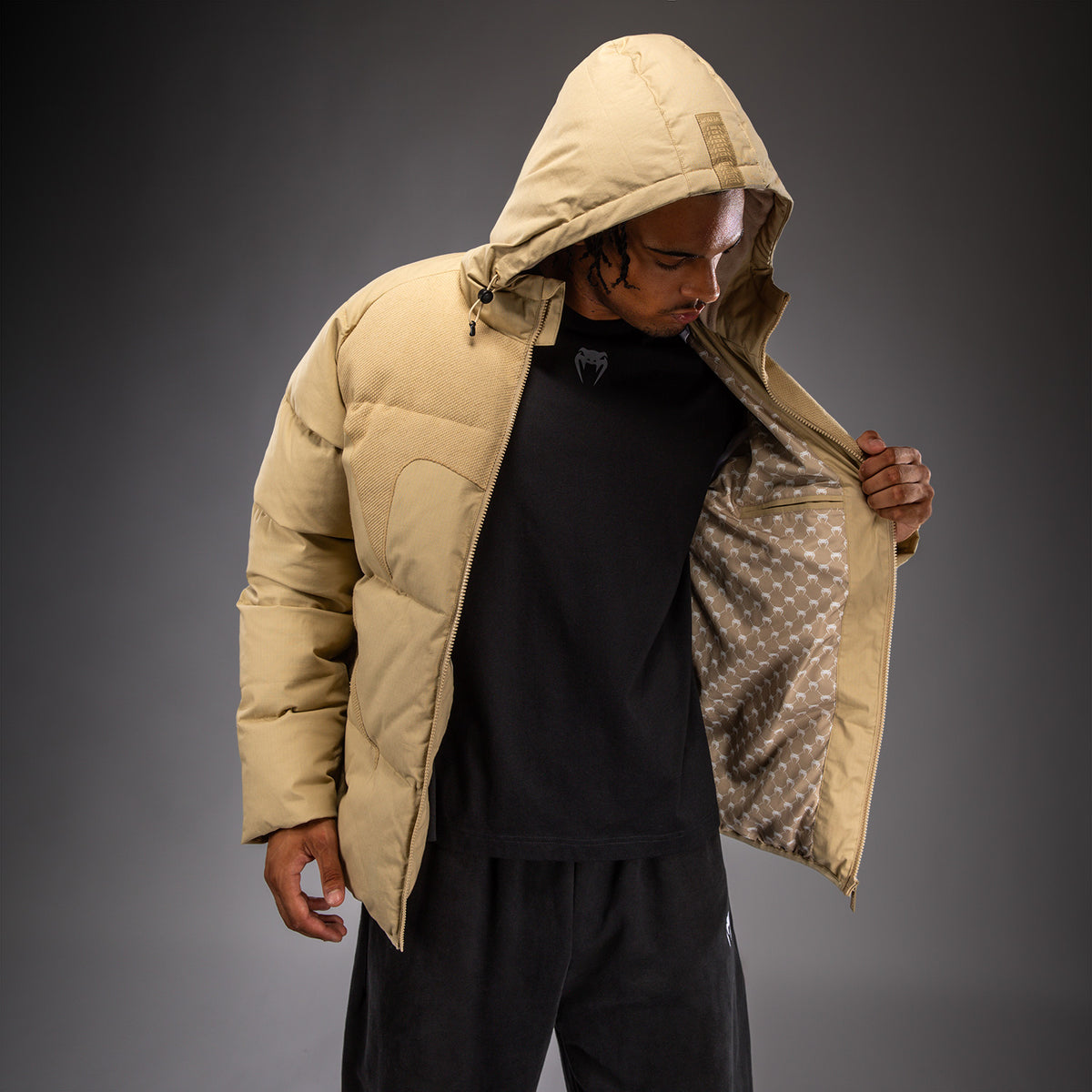 Venum Attack Urban Gi Down Jacket - Beige