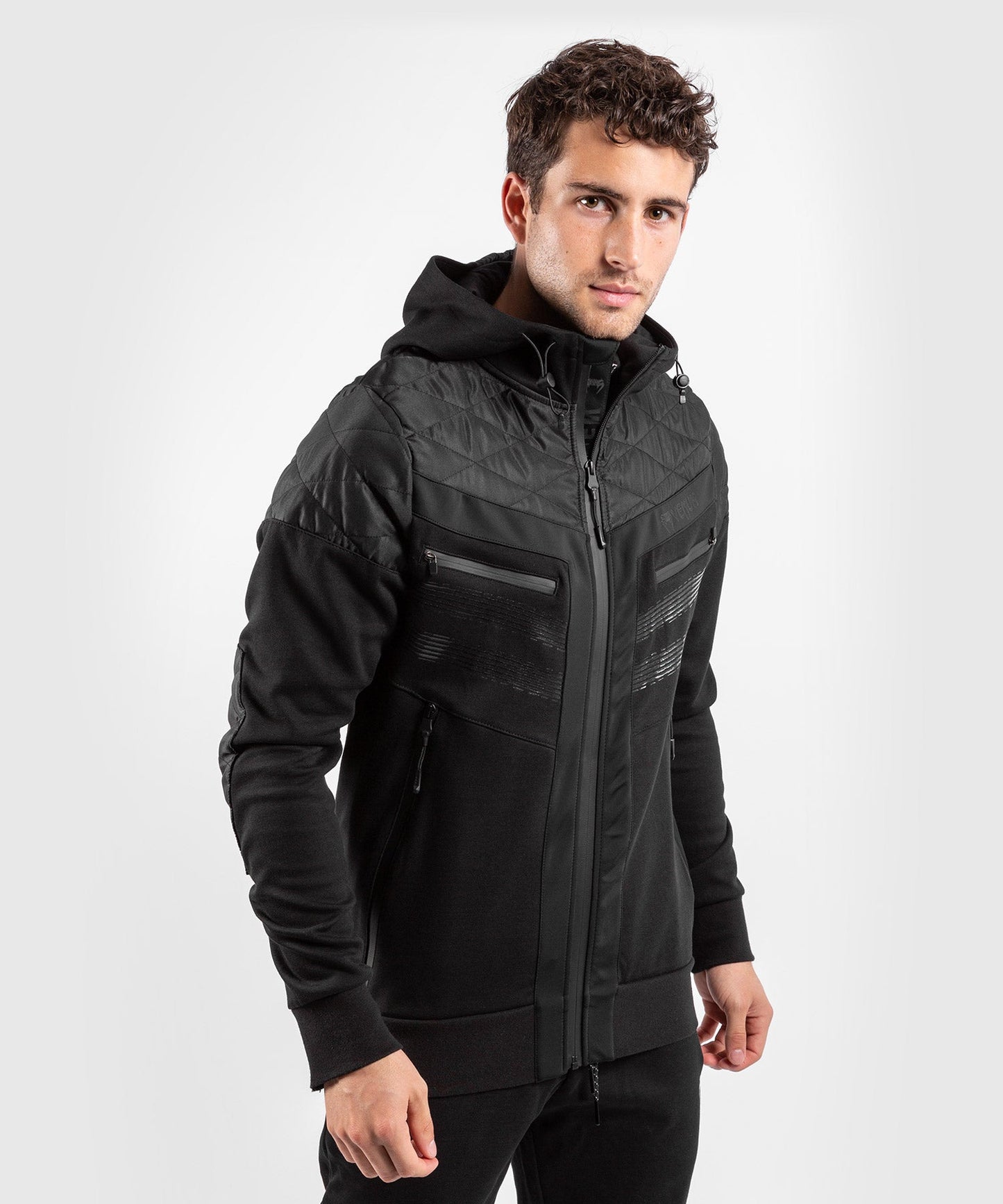 Venum Laser 2.0 Hoodie - Black/Black