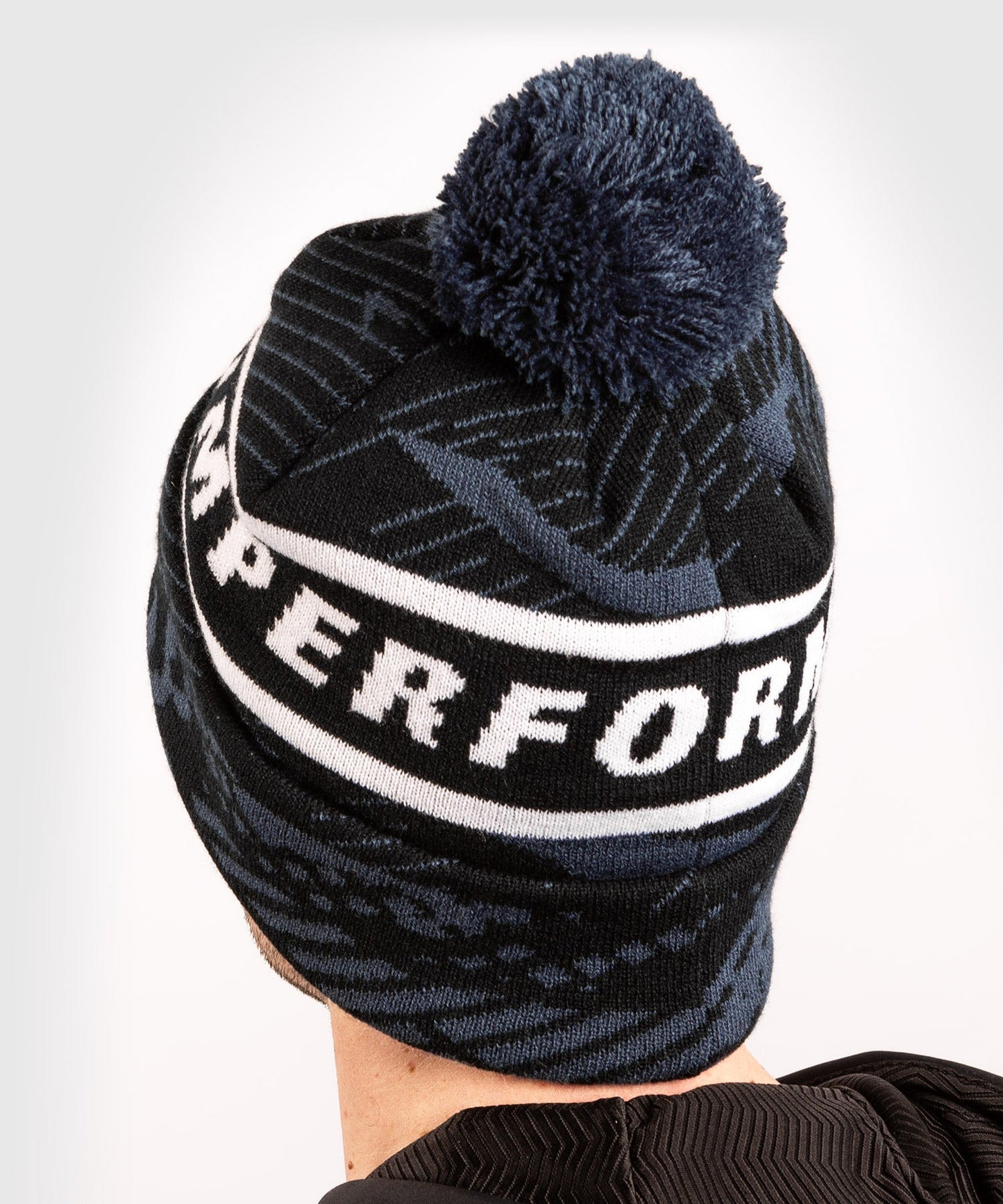 Venum Performance Beanie - Navy Blue/White