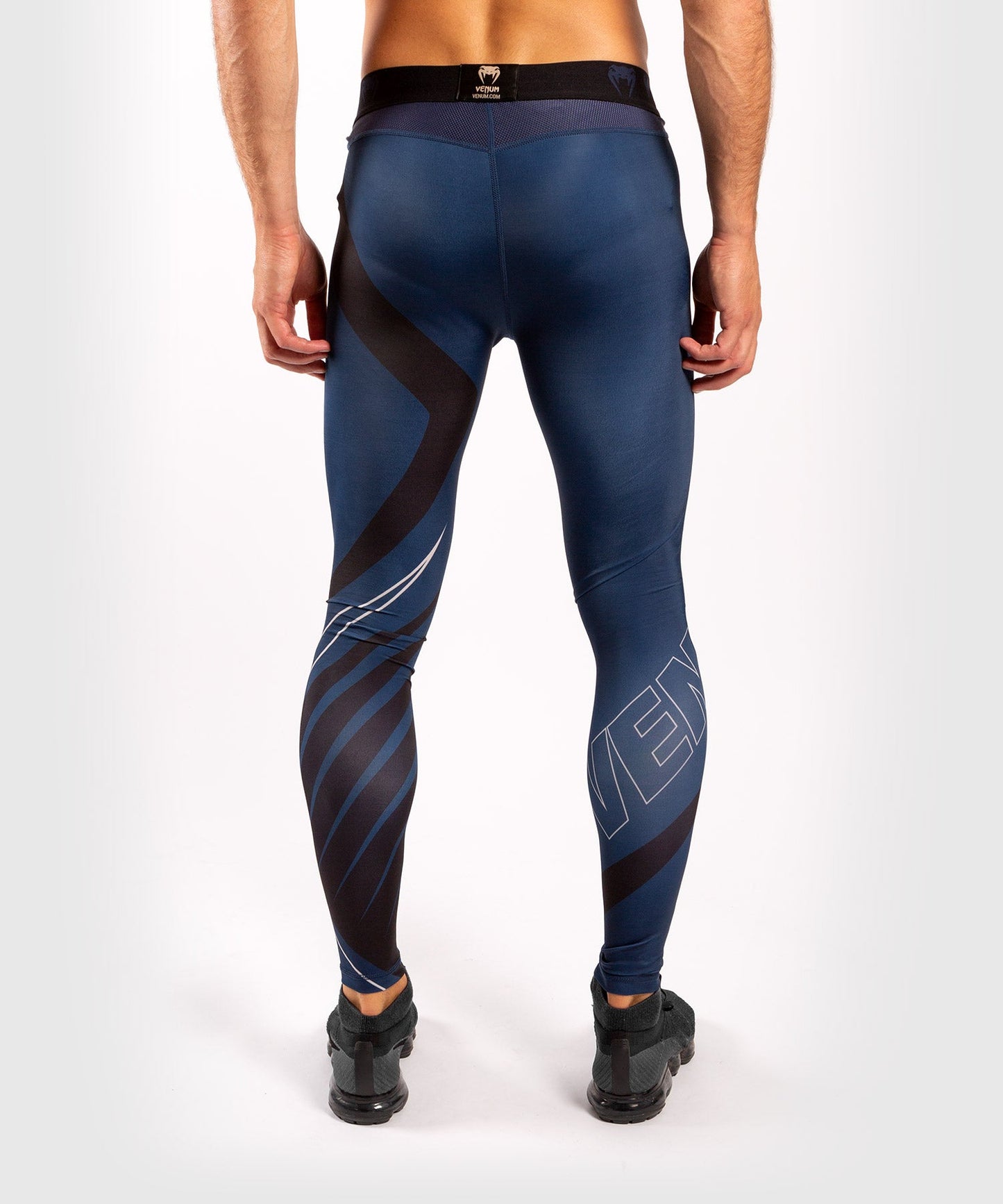 Venum Contender 5.0 Tights - Navy/Sand