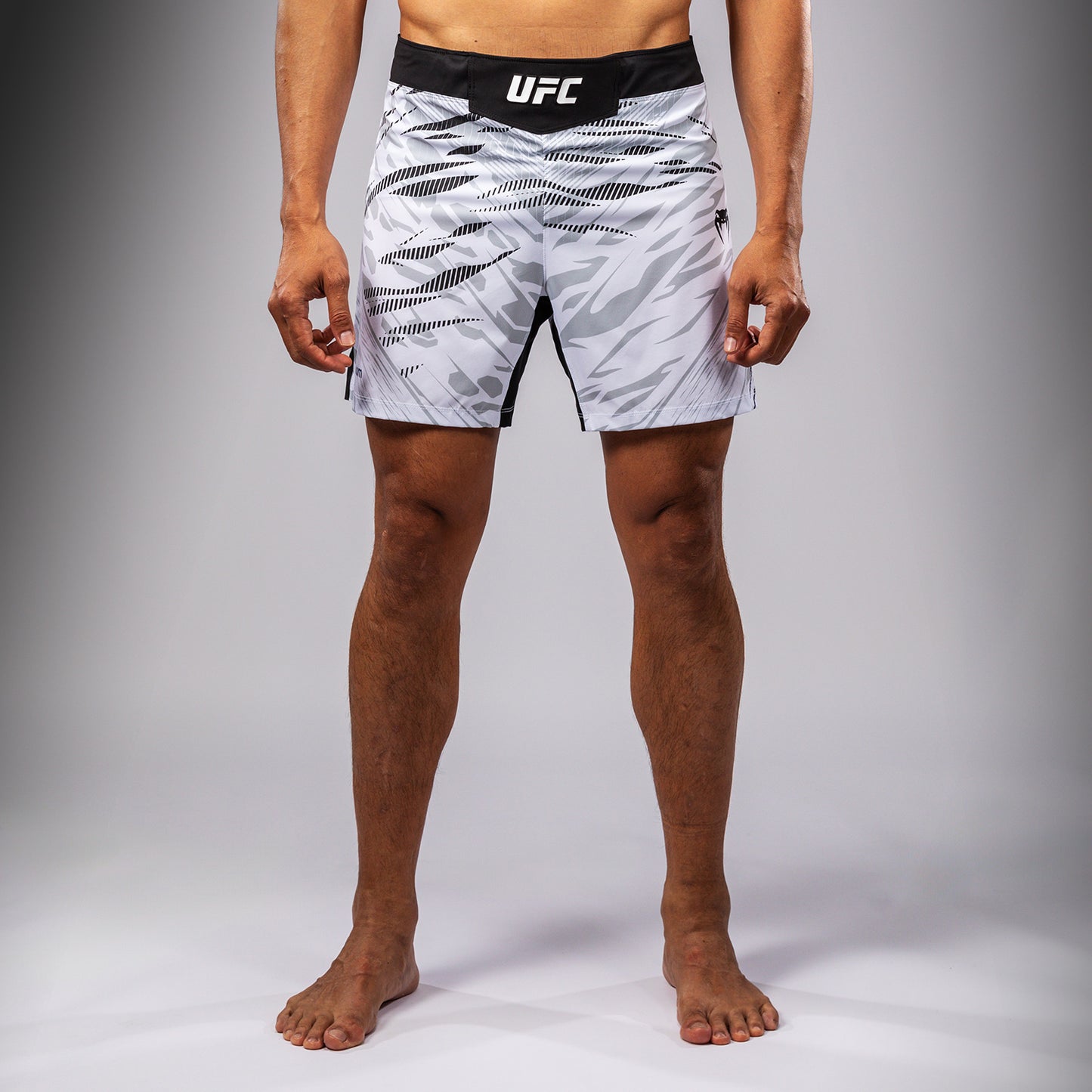 UFC Fusion by Venum Authentic Fight Night Men’s Fight Short - Short Fit - White