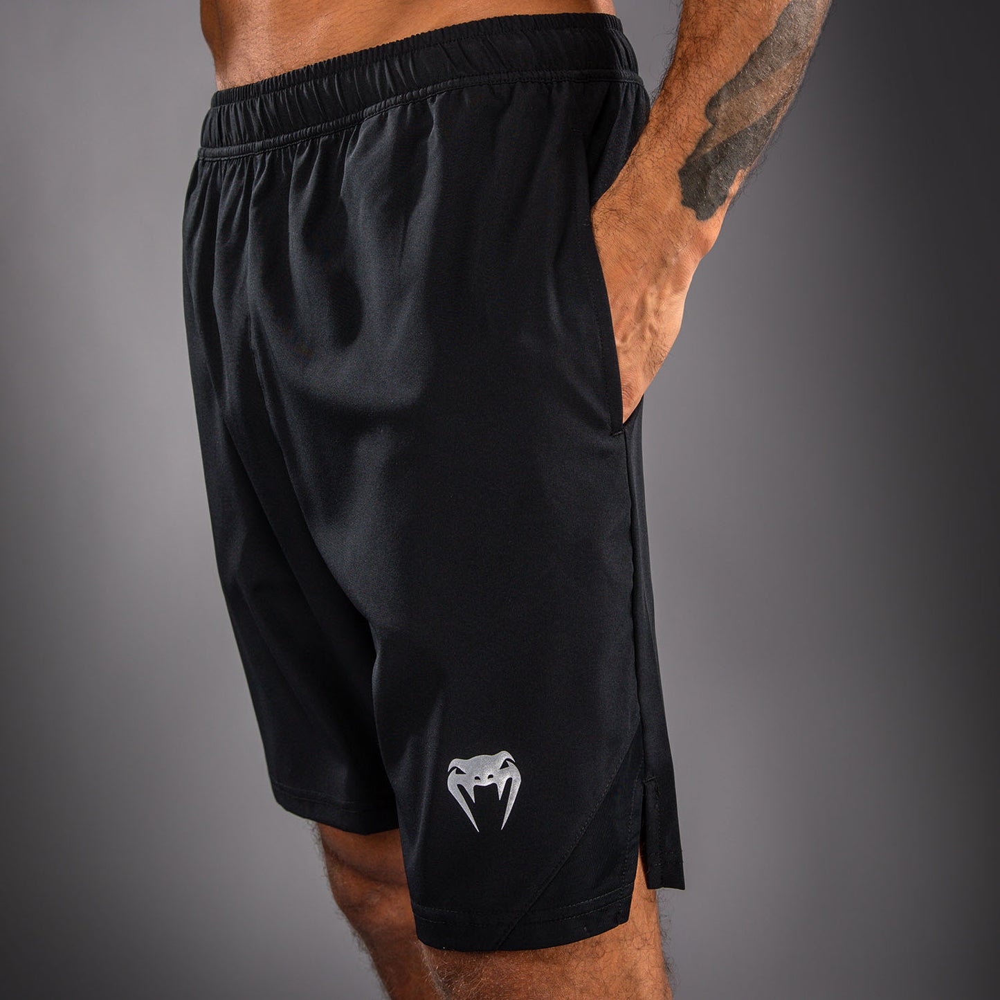 Venum Contender Training Shorts - Black/Silver