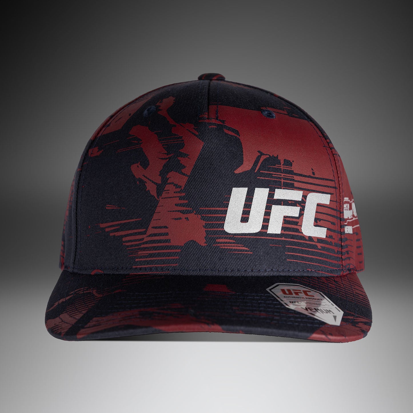 UFC Zenith by Venum Burgundy Authentic Fight Week Trucker Hat