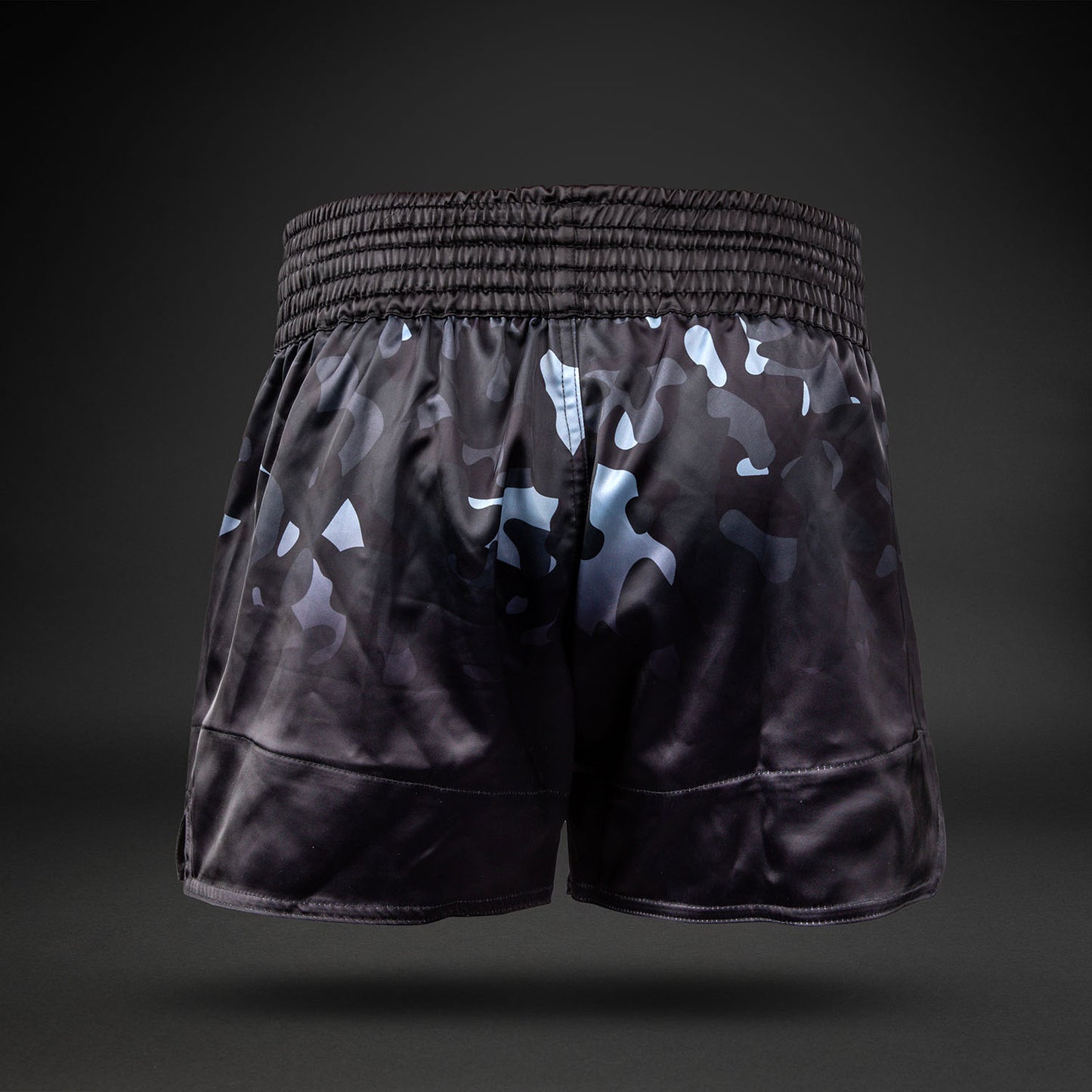 Venum Classic Muay Thai Shorts - Black Camo/Orange