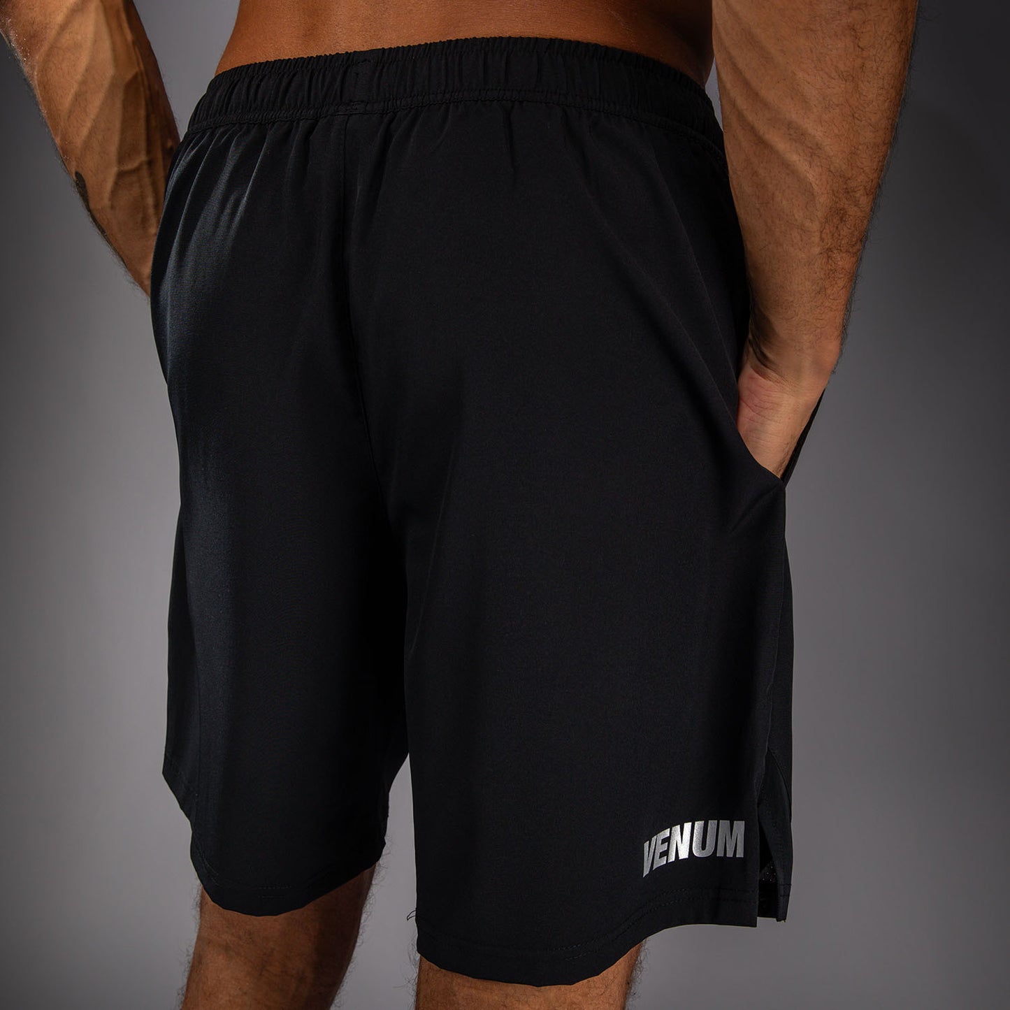 Venum Contender Training Shorts - Black/Silver