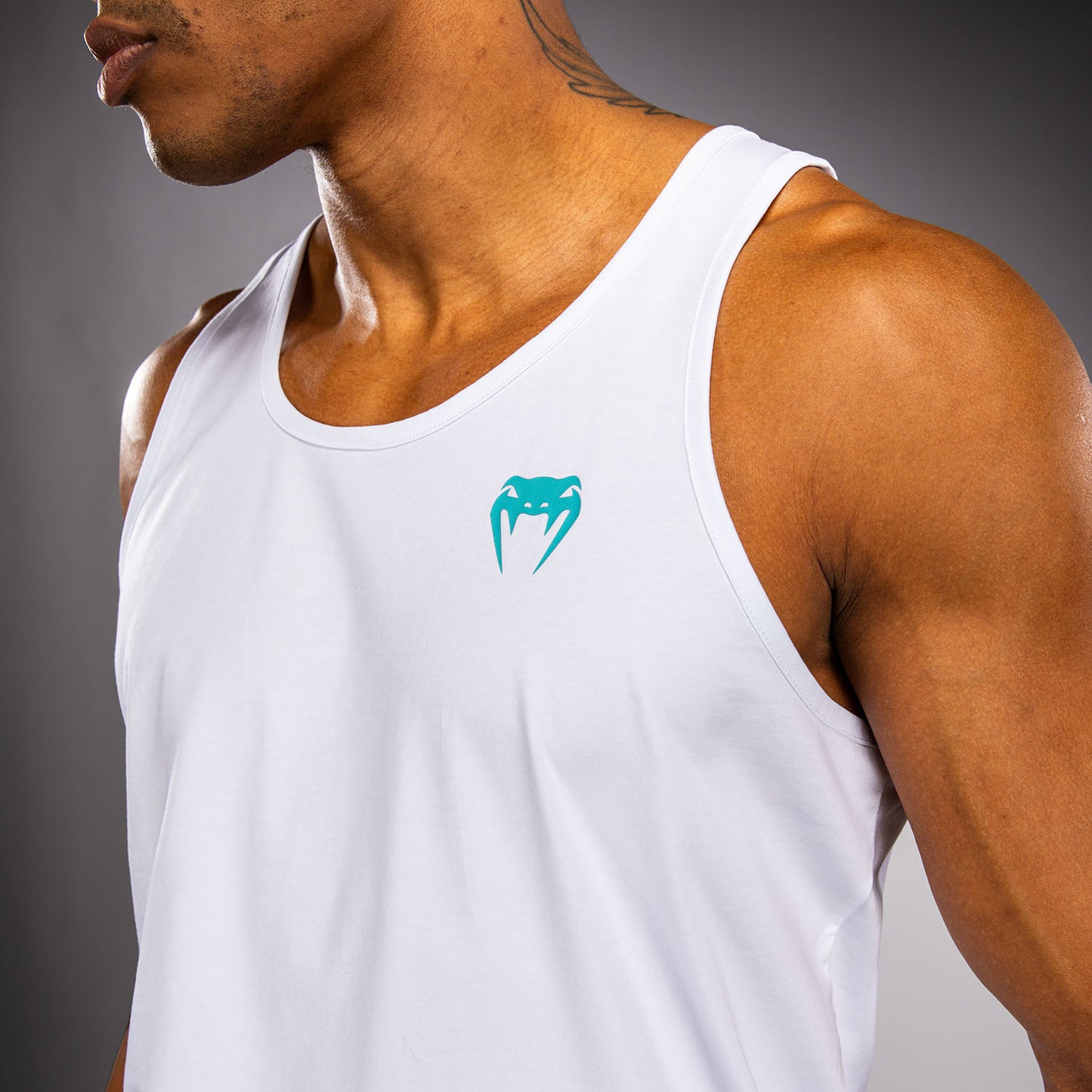 Venum Aqua Tank Top - White/Turquoise
