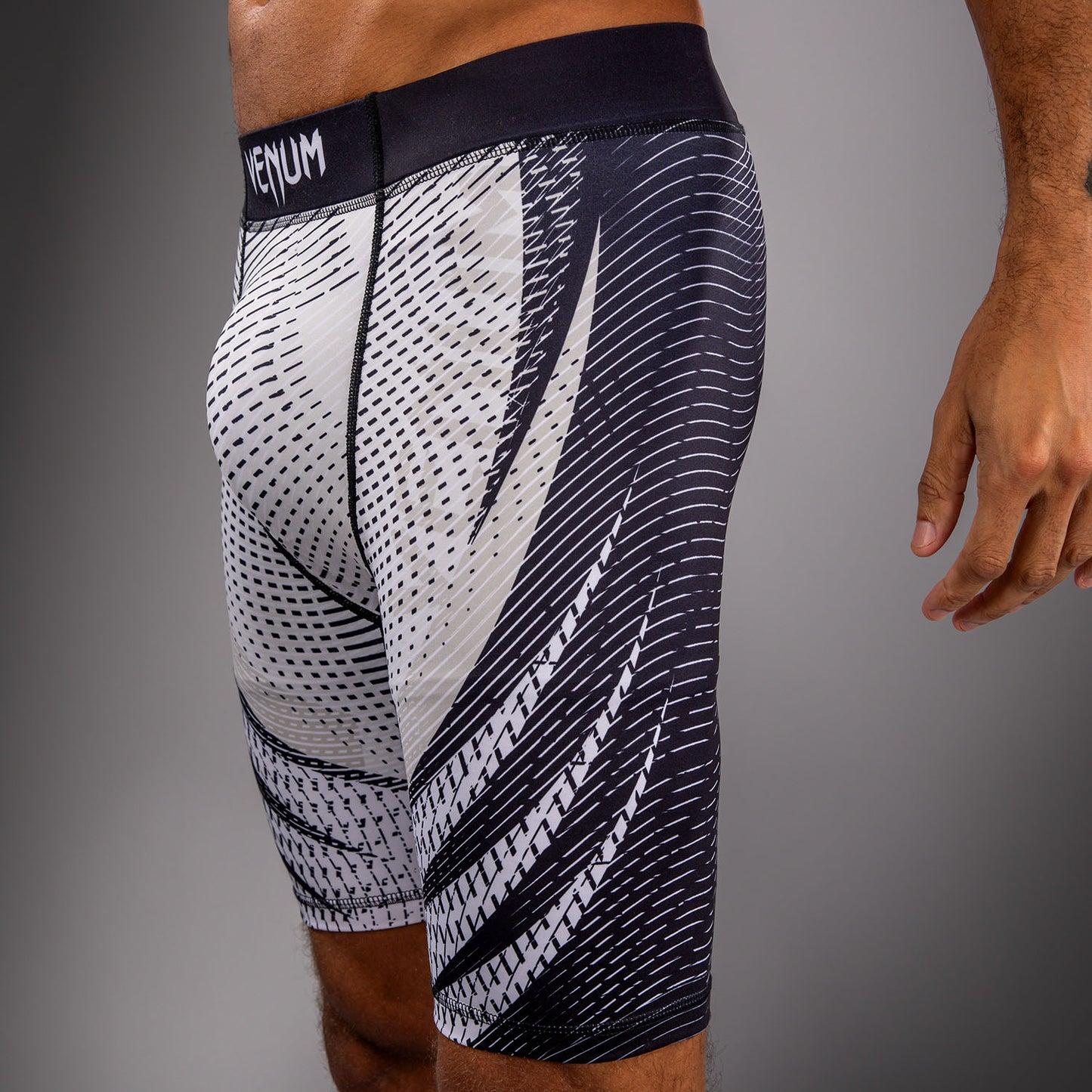 Venum Galactic 3.0 Vale Tudo Shorts - Off-White/Black