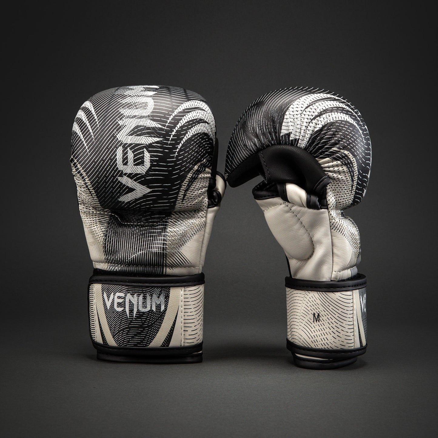 Venum Galactic 3.0 Sparring Gloves - Off-White/Black