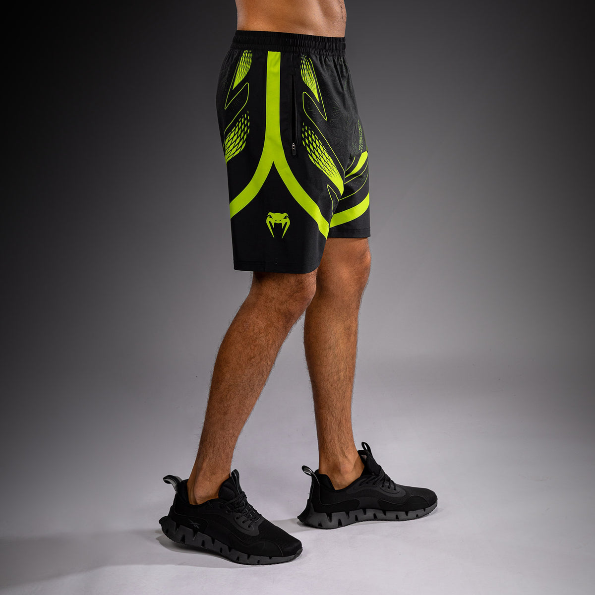 Venum Amazonia Reborn Training Shorts - Black/Green
