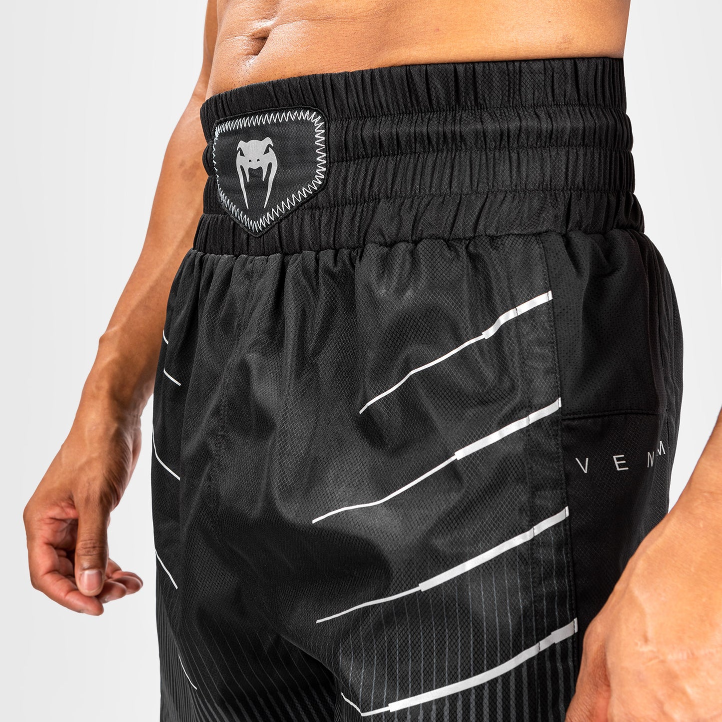 Venum Biomecha Boxing Short - Black/Grey